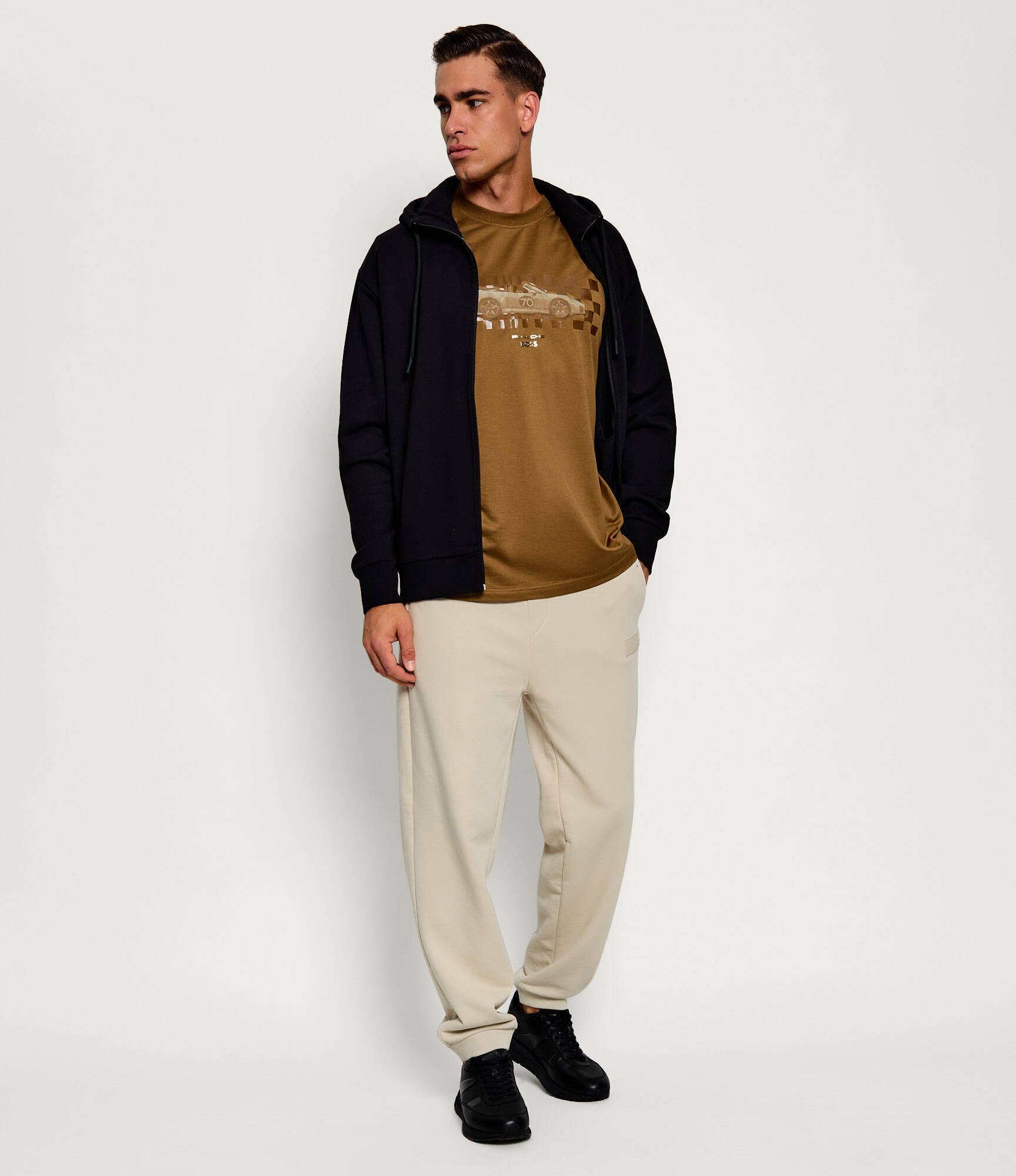 BOSS Green Tricou TS_PS Icons70 Car | Boss x Porsche | regular fit