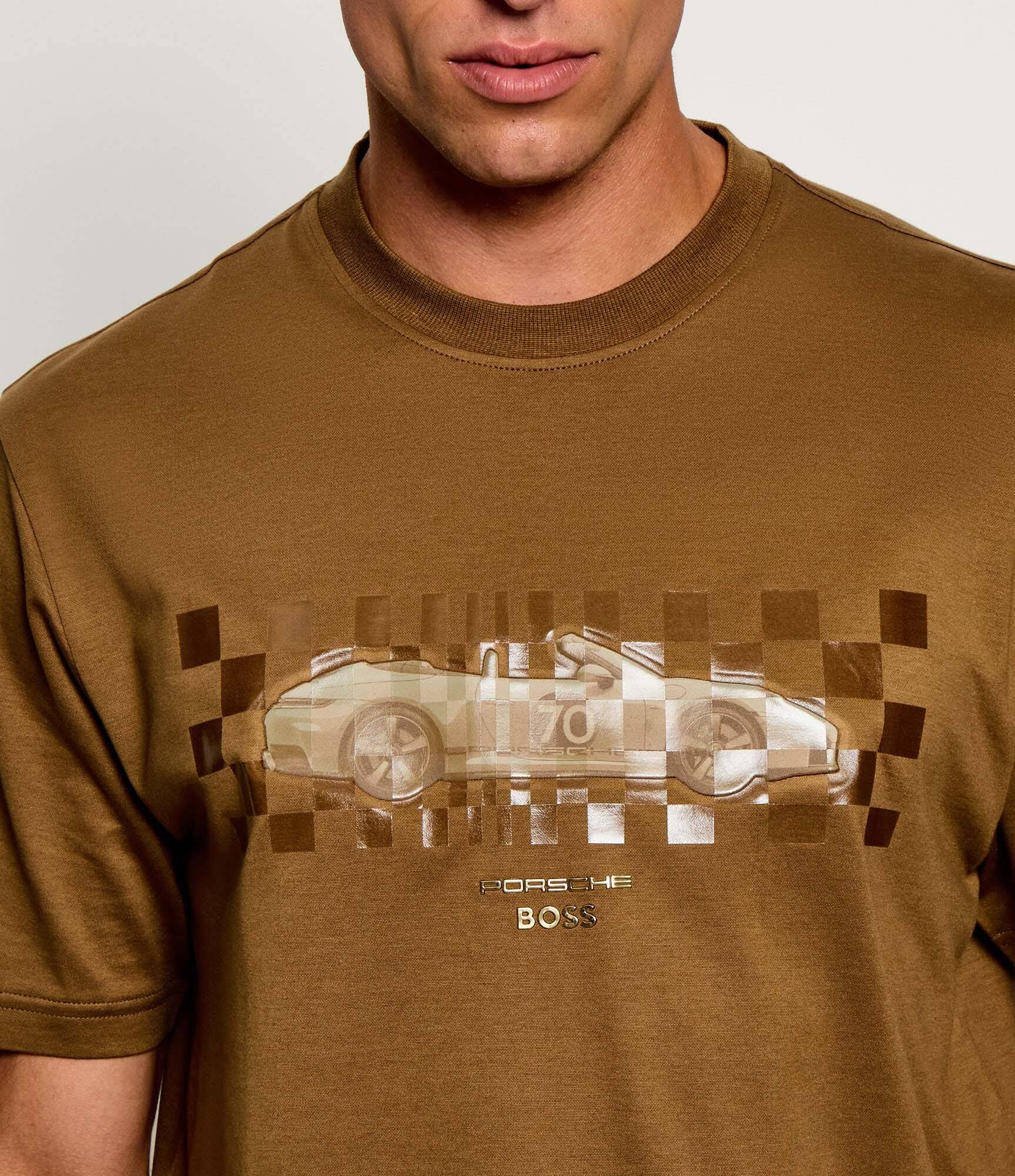 BOSS Green Tricou TS_PS Icons70 Car | Boss x Porsche | regular fit