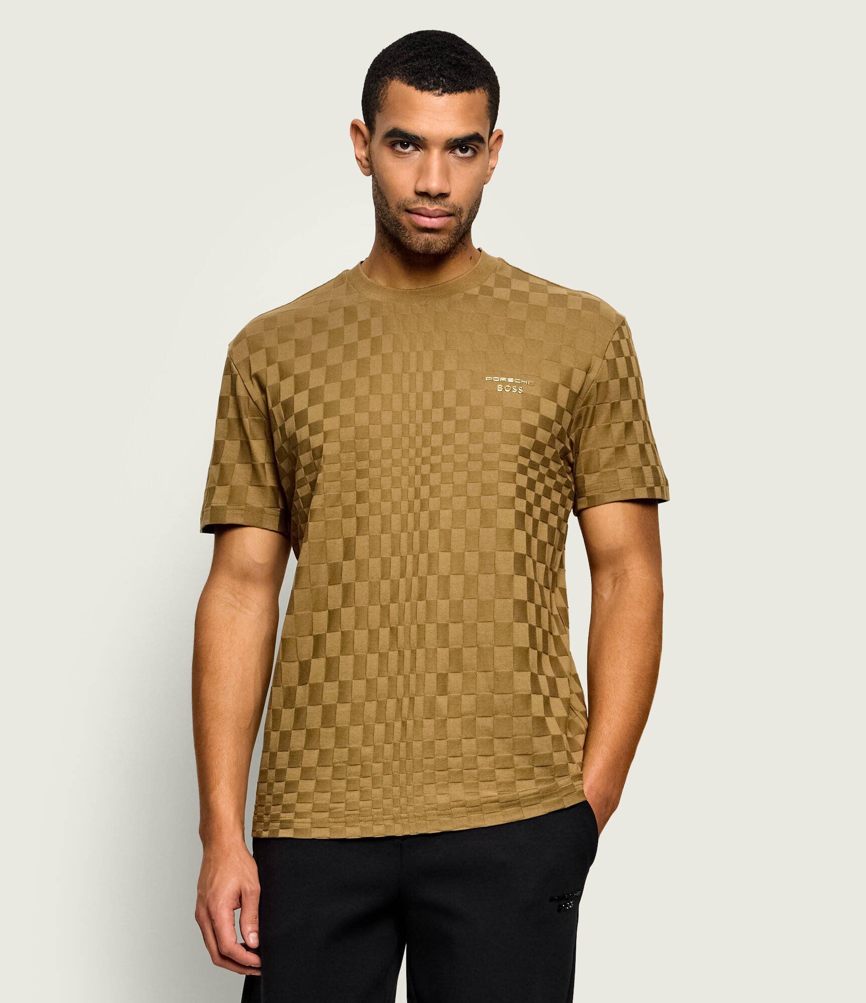 BOSS Green Tricou TS_PS Icons70 Jacq | Boss x Porsche | Relaxed fit