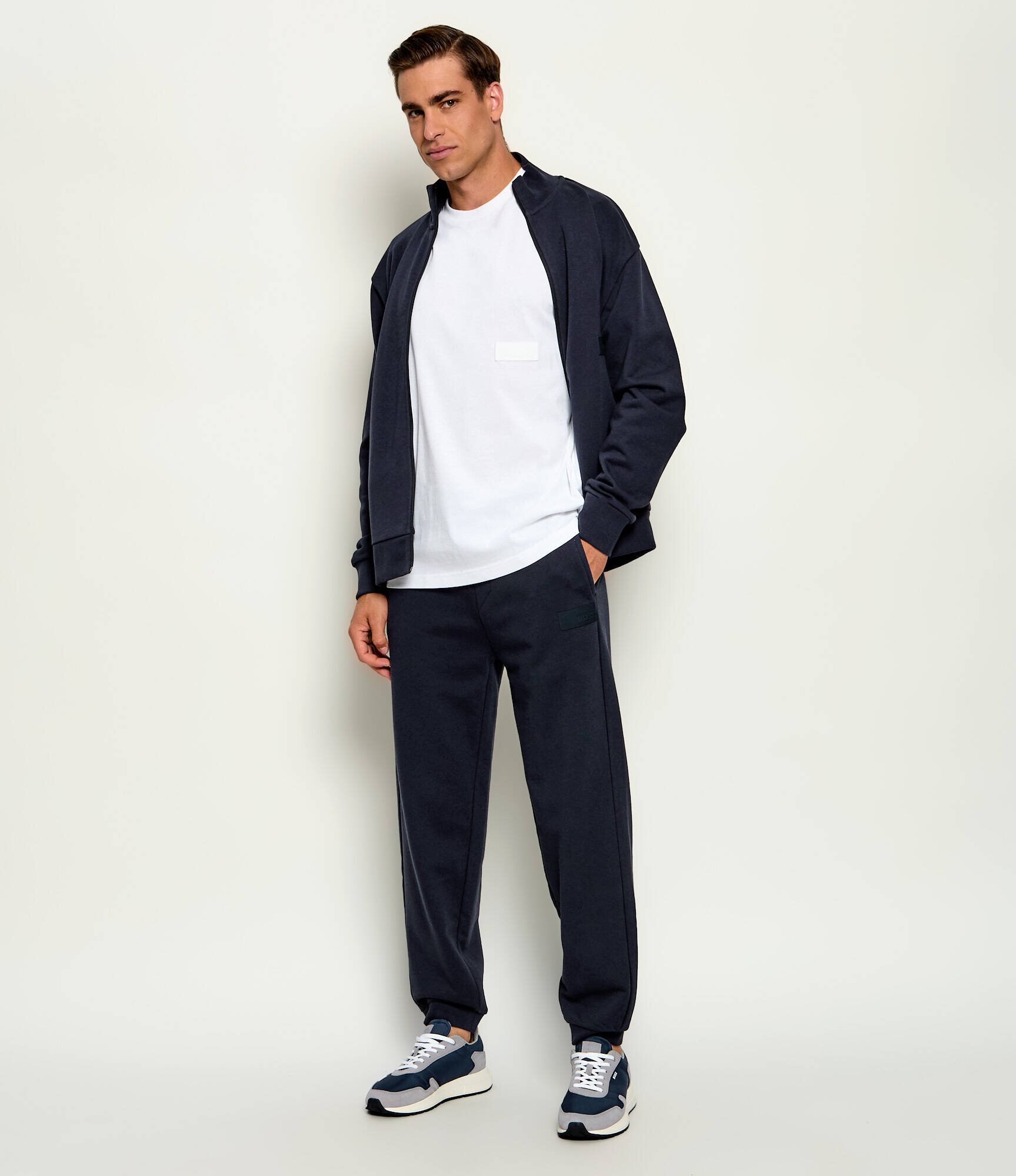 BOSS Green Tricou TS_Structure | Relaxed fit