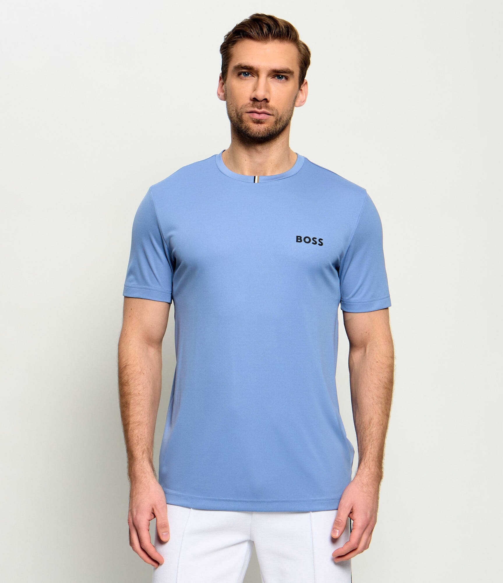 BOSS Green Tricou TS_TOC Spin Training Boss x The Chance | Slim Fit