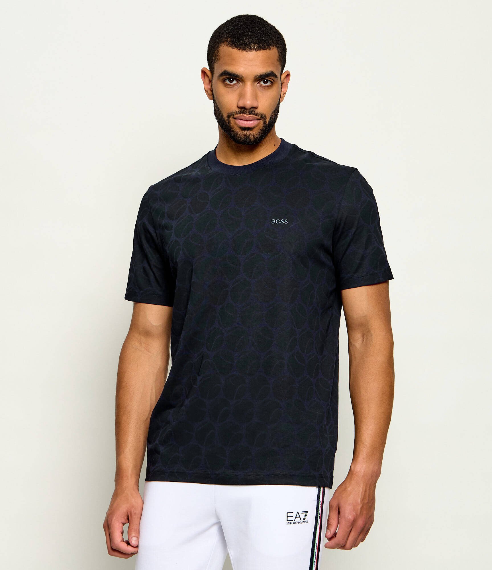 BOSS Green Tricou TS_Union AOP | regular fit