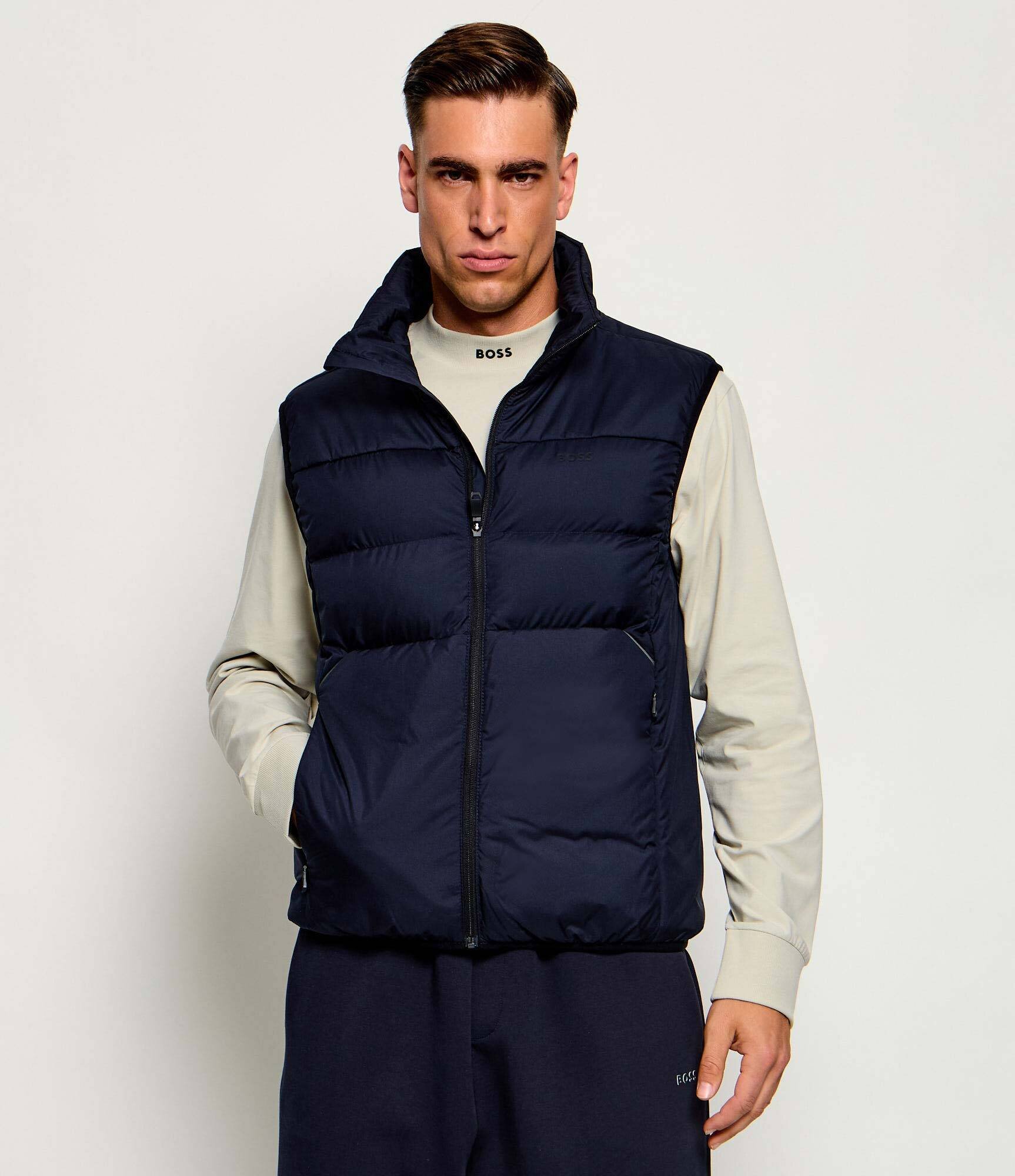 BOSS Green Vestă OW_Urbanex Puffer V | regular fit