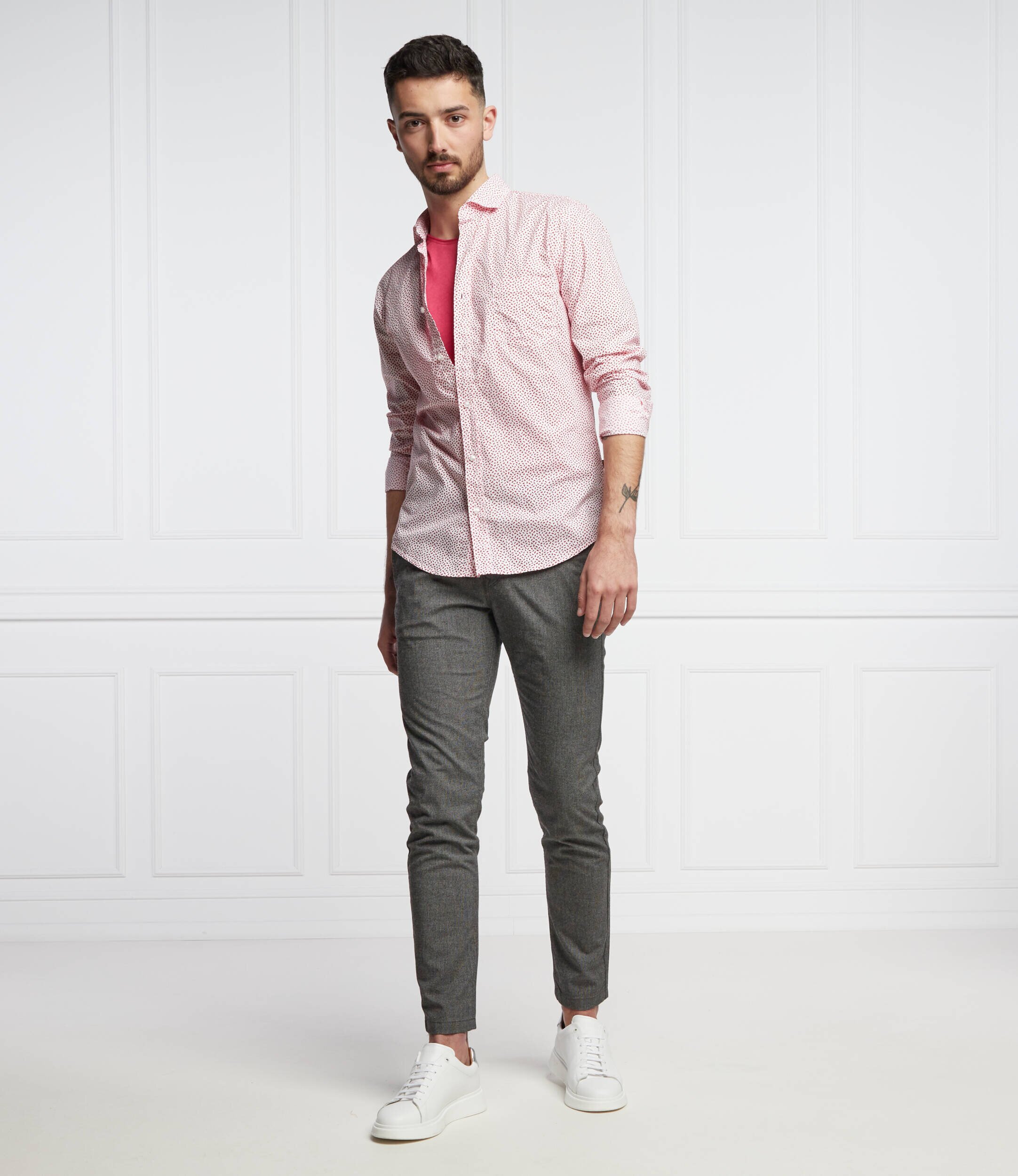 Boss Orange Cămașă Mypop_5 | Slim Fit