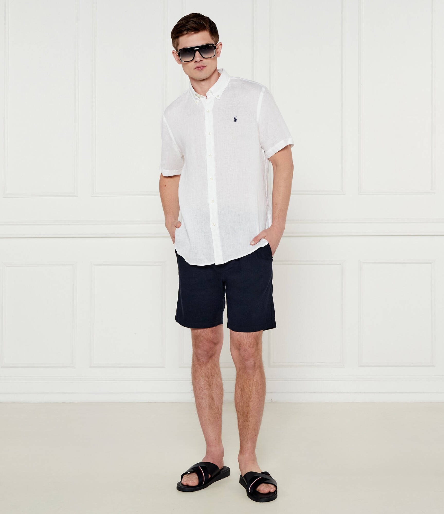 Boss Orange De in pantaloni scurți chino DS-2-S | Tapered fit