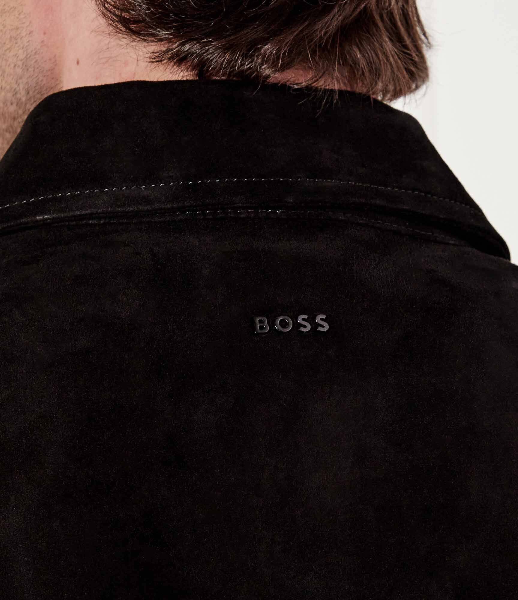 Boss Orange Geacă Jomare | regular fit | piele întoarsă