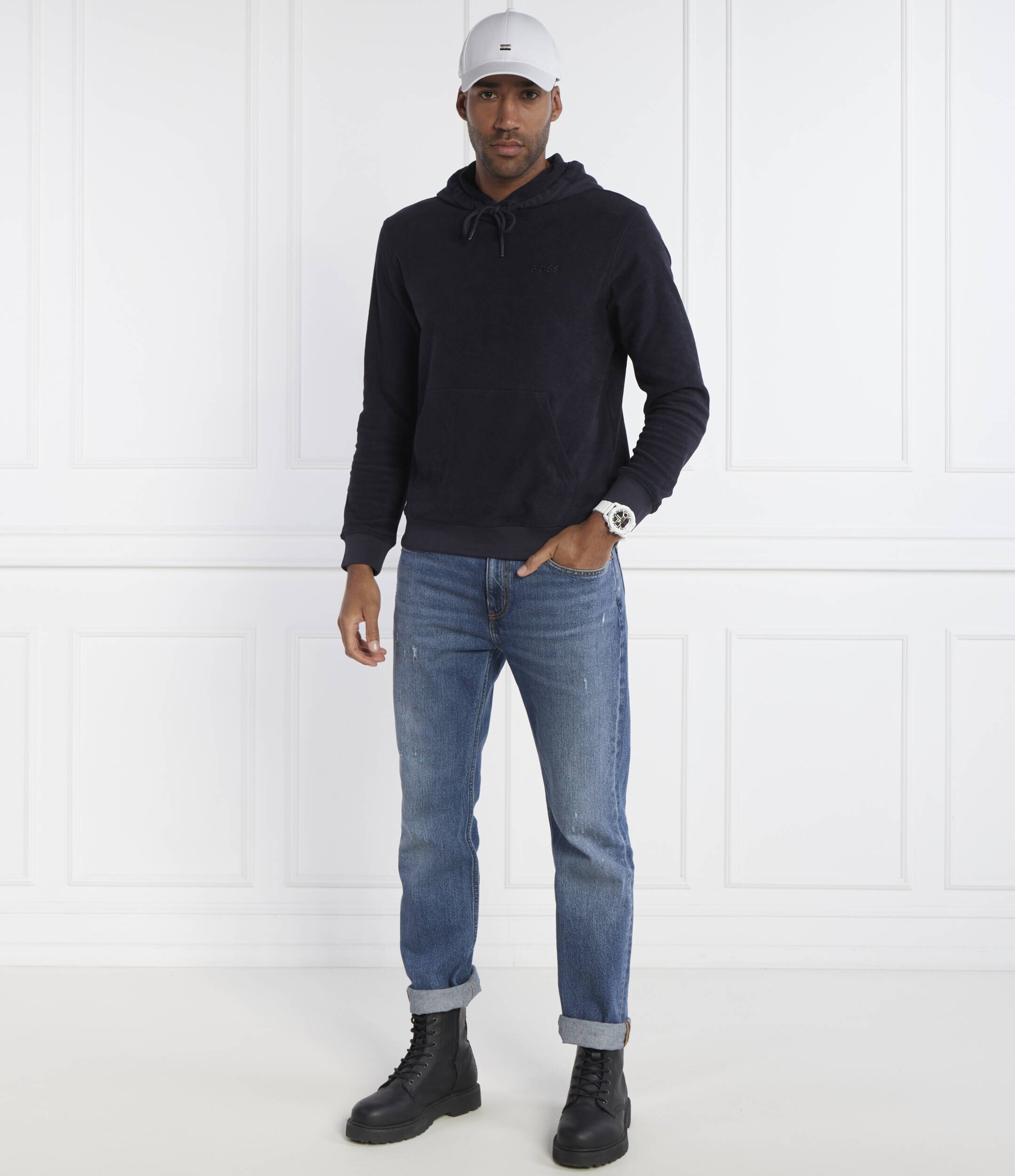 Boss Orange Hanorac Wetowelhood | Relaxed fit