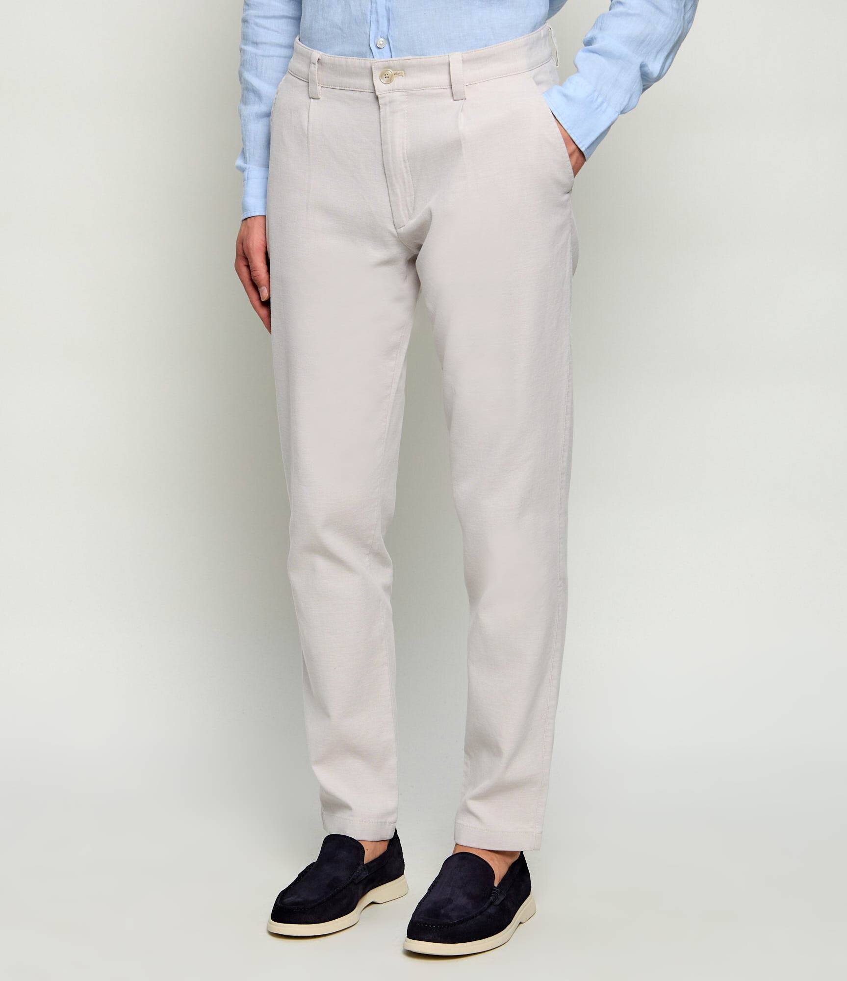 Boss Orange Pantaloni chino Pleated-2 | Tapered fit