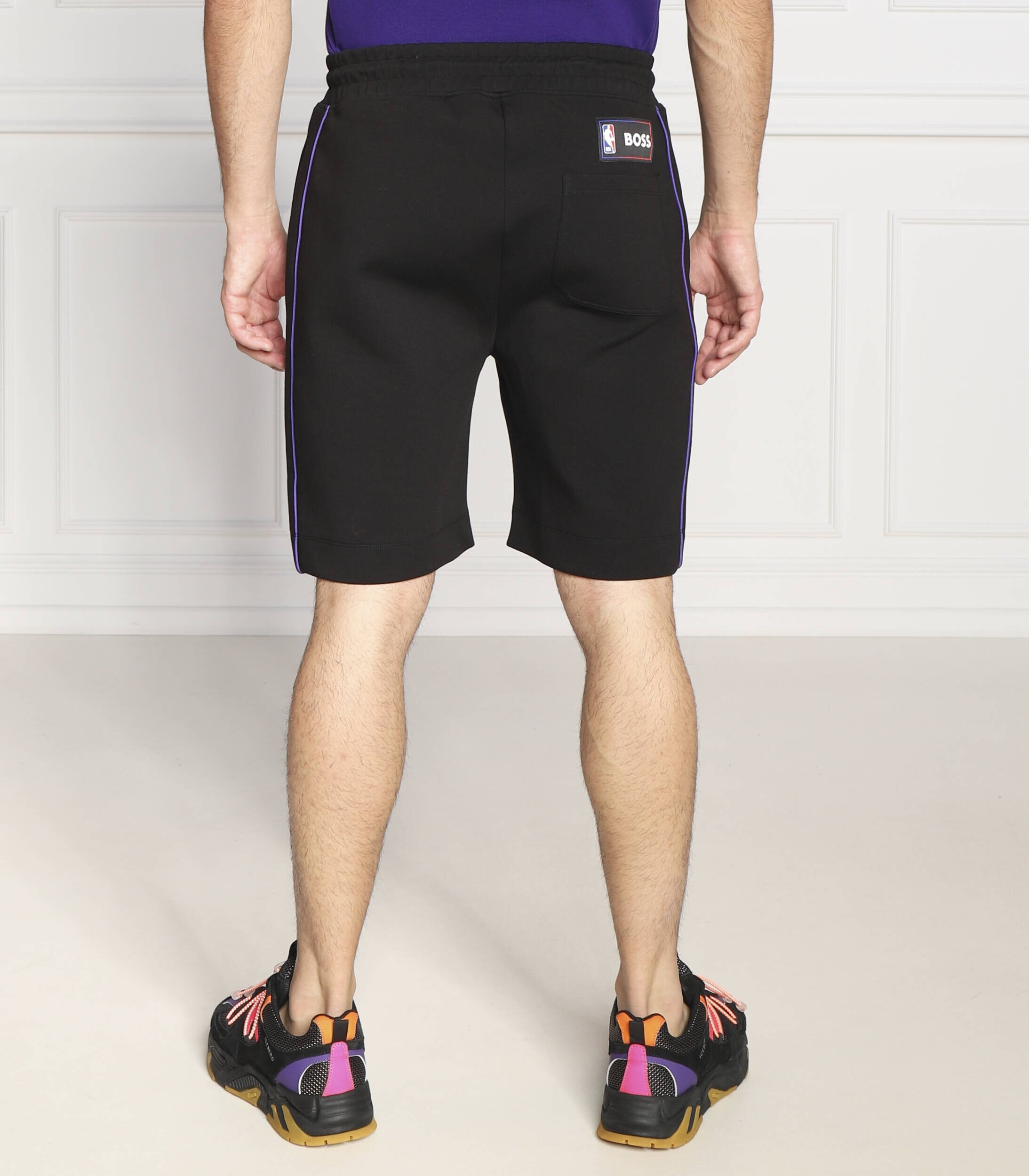 Boss Orange Pantaloni scurți BOSS X NBA Slam_2 | Regular Fit