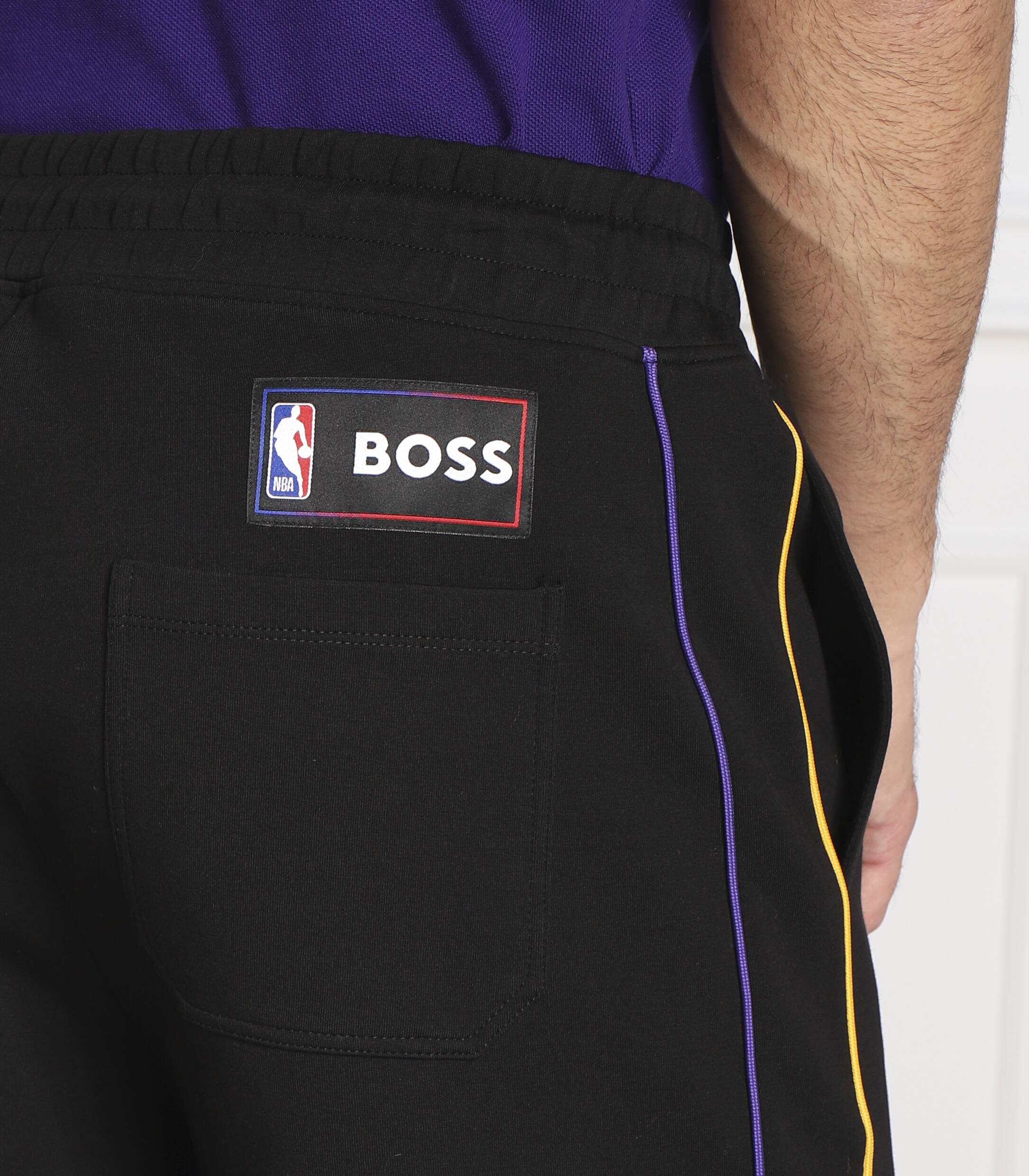 Boss Orange Pantaloni scurți BOSS X NBA Slam_2 | Regular Fit