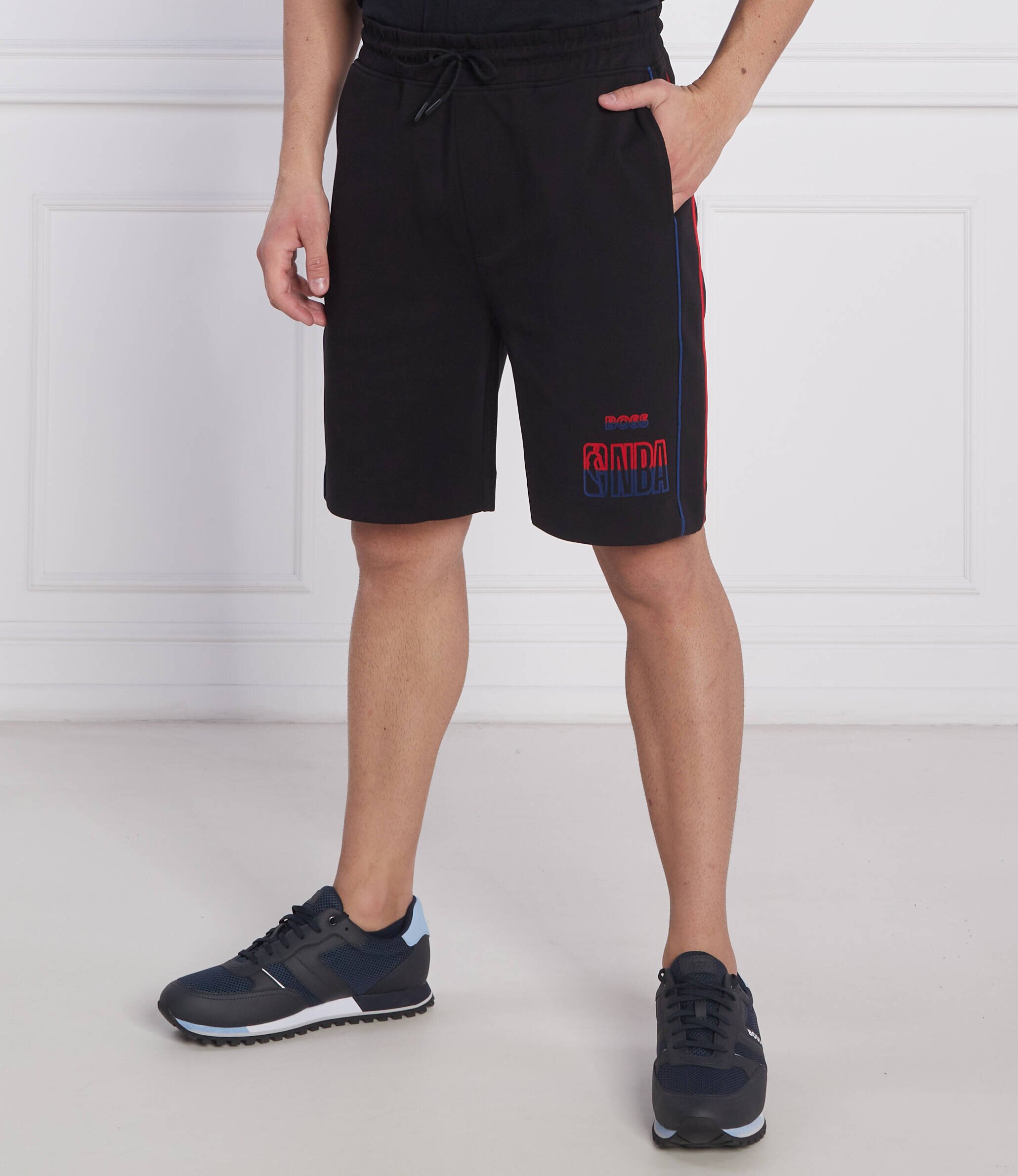 Boss Orange Pantaloni scurți BOSS X NBA Slam_2 | Regular Fit
