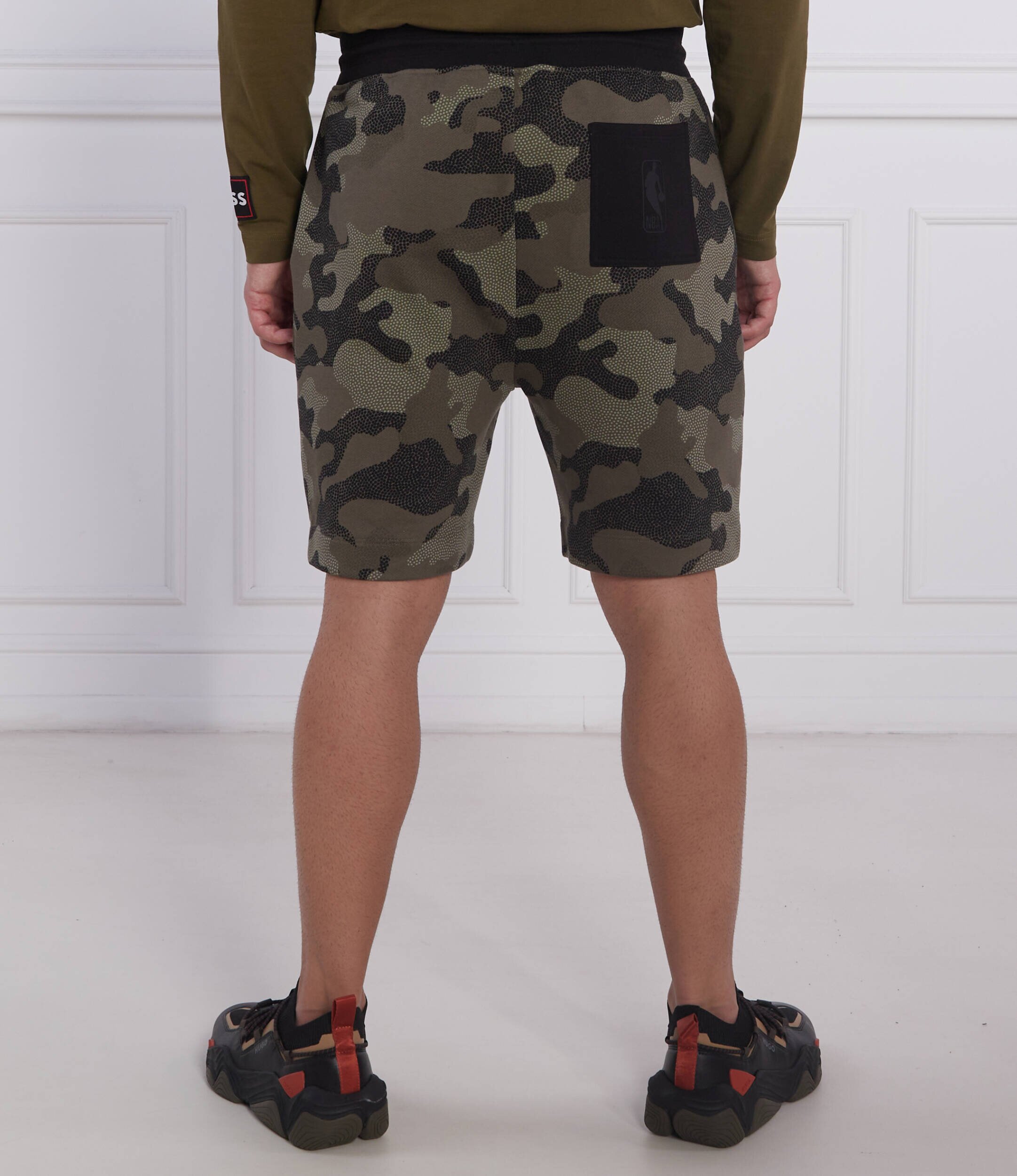 Boss Orange Pantaloni scurți BOSS x NBA Slam_Camo | Regular Fit