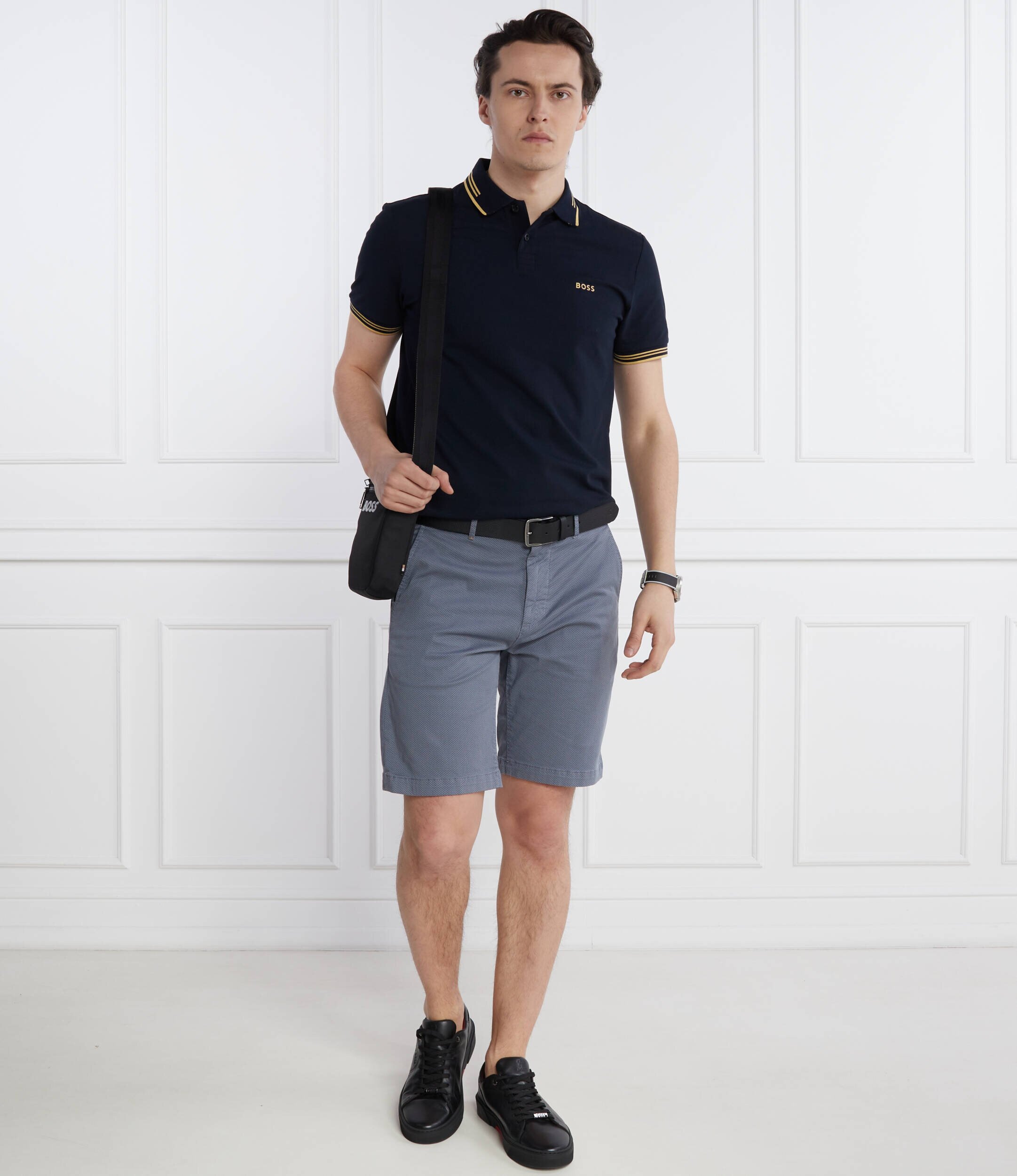 Boss Orange Pantaloni scurți chino | Slim Fit