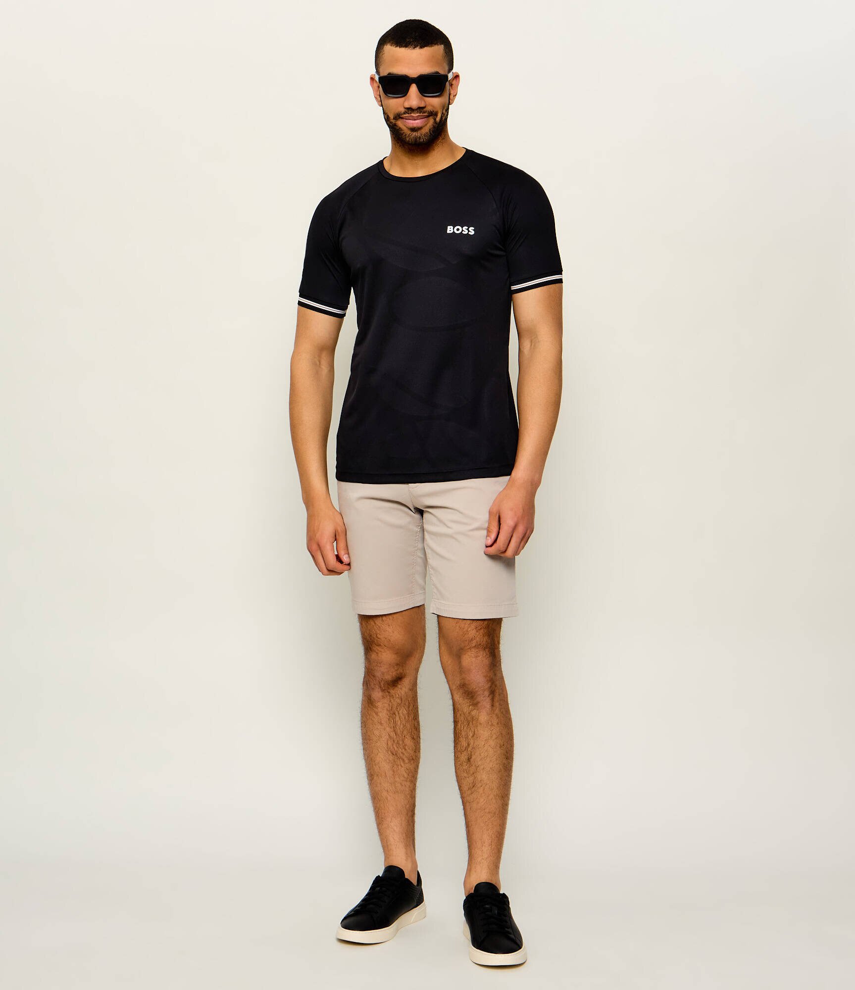 Boss Orange Pantaloni scurți chino | Slim Fit | stretch