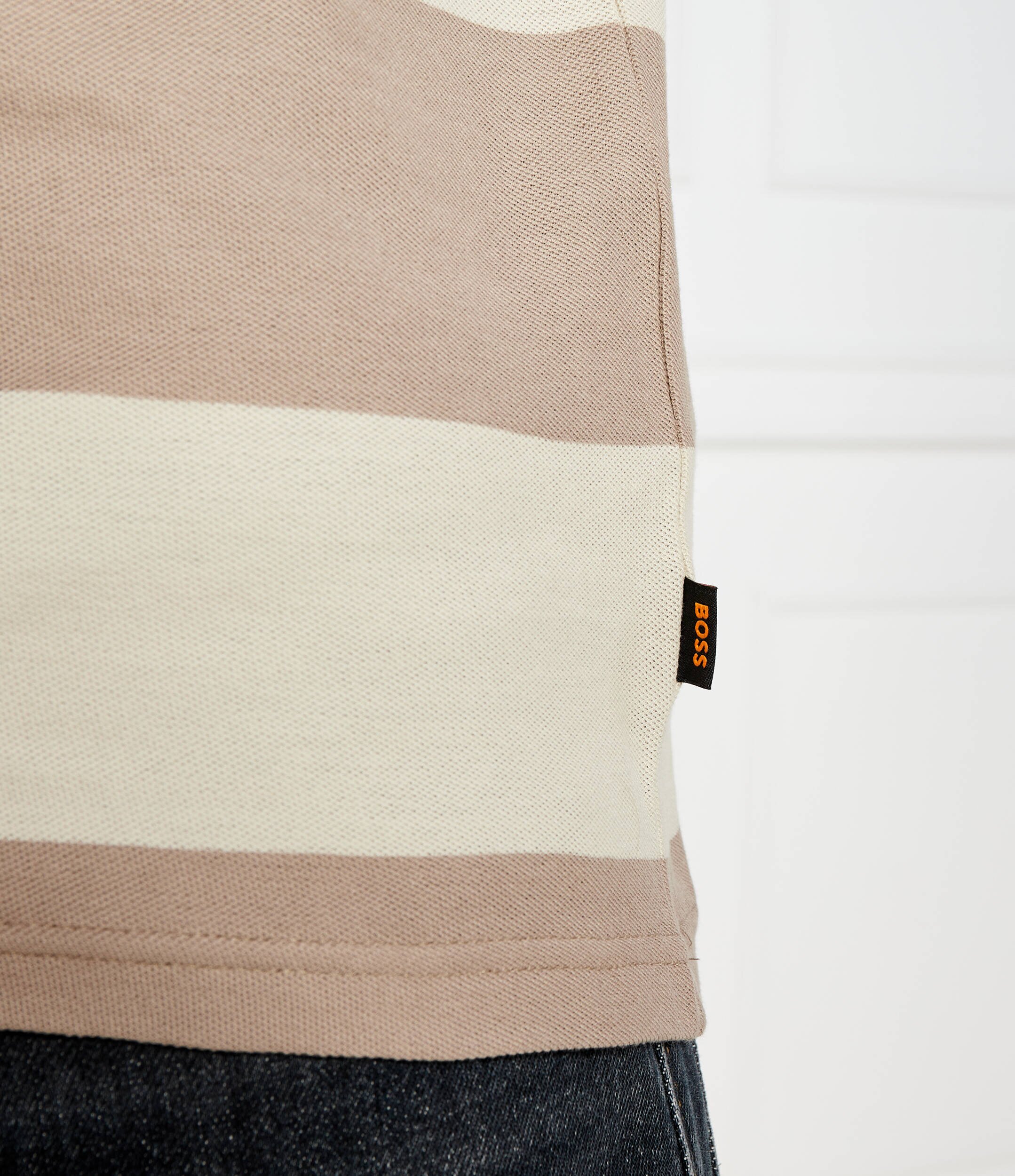 Boss Orange Polo PalesStripe | Regular Fit
