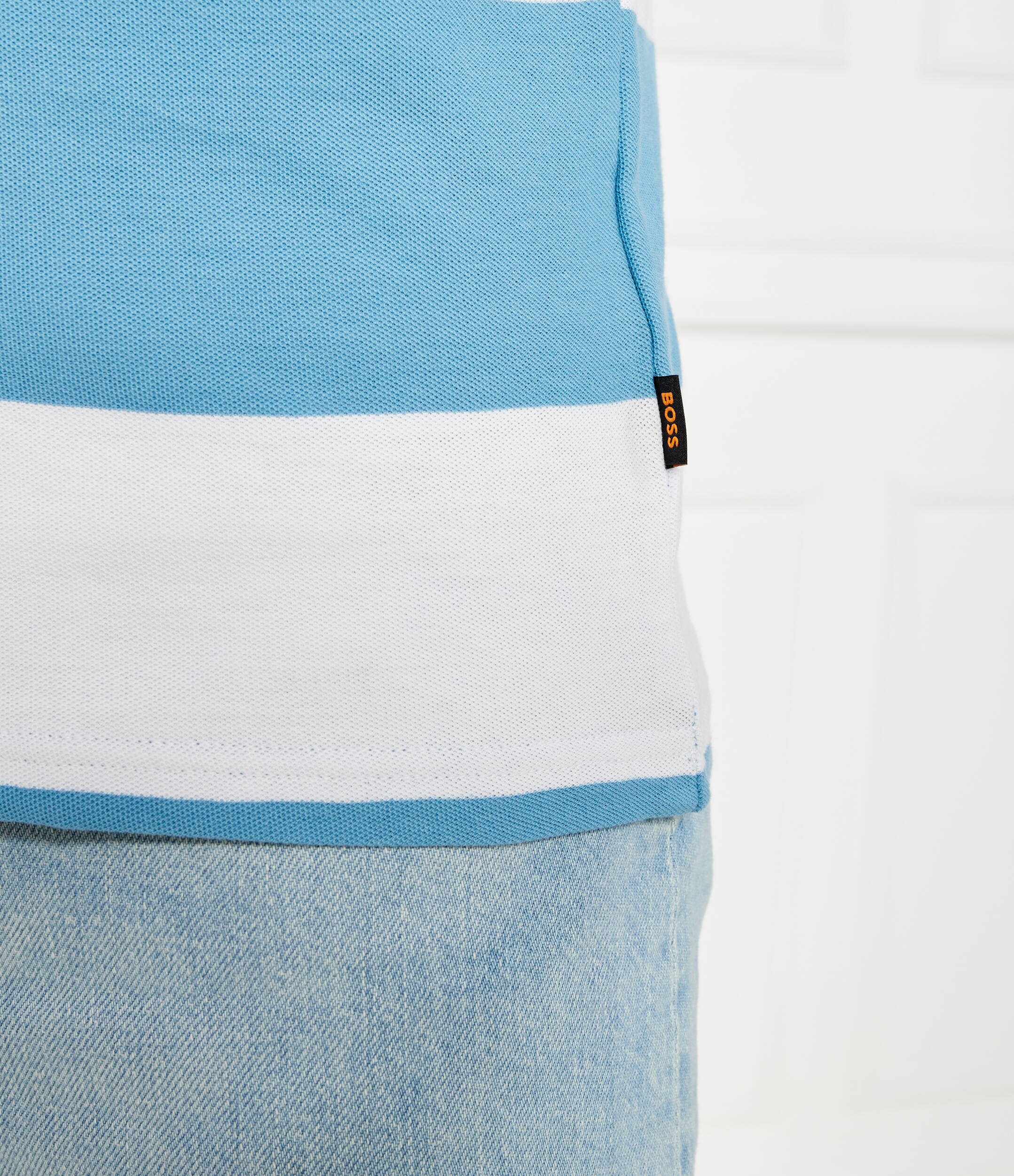 Boss Orange Polo PalesStripe | Regular Fit