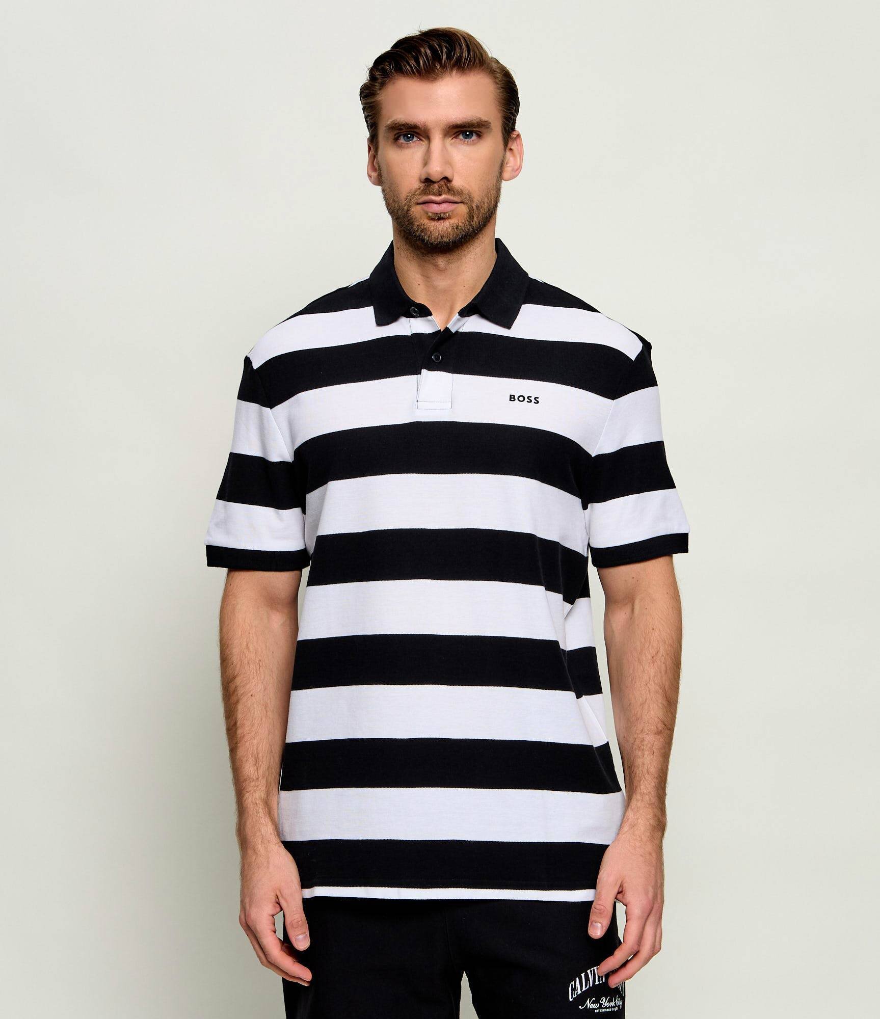 Boss Orange Polo PalesStripe | Regular Fit