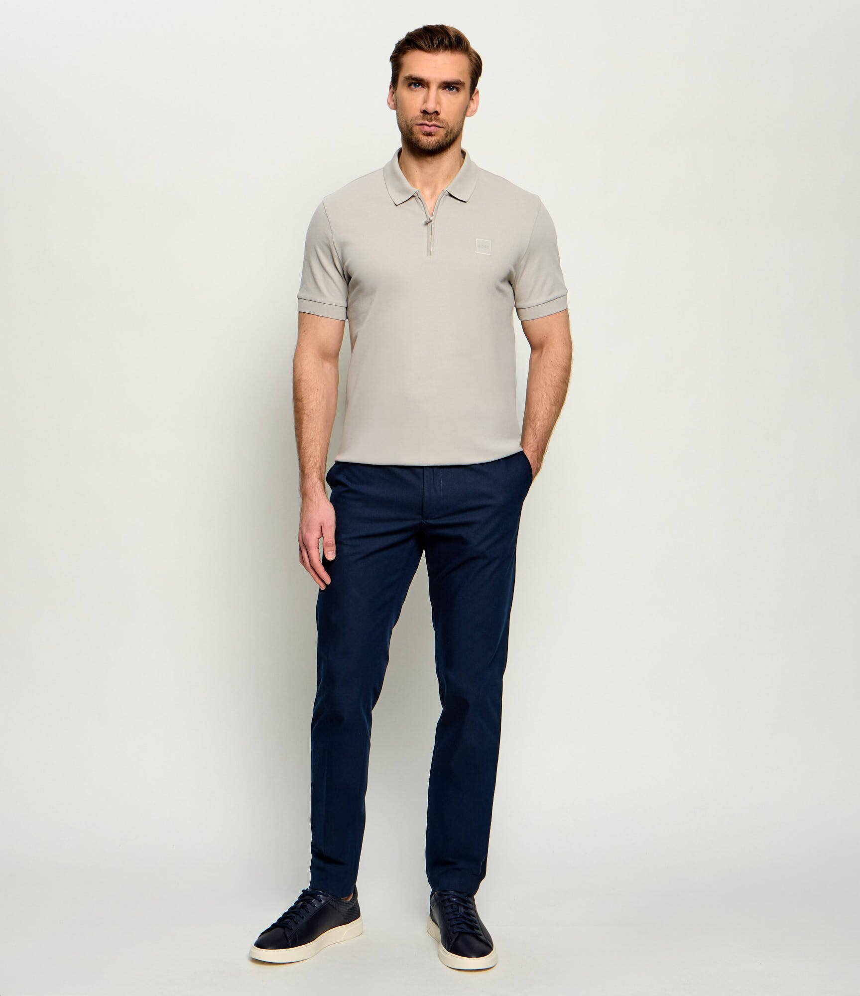 Boss Orange Polo Passerzip | Slim Fit