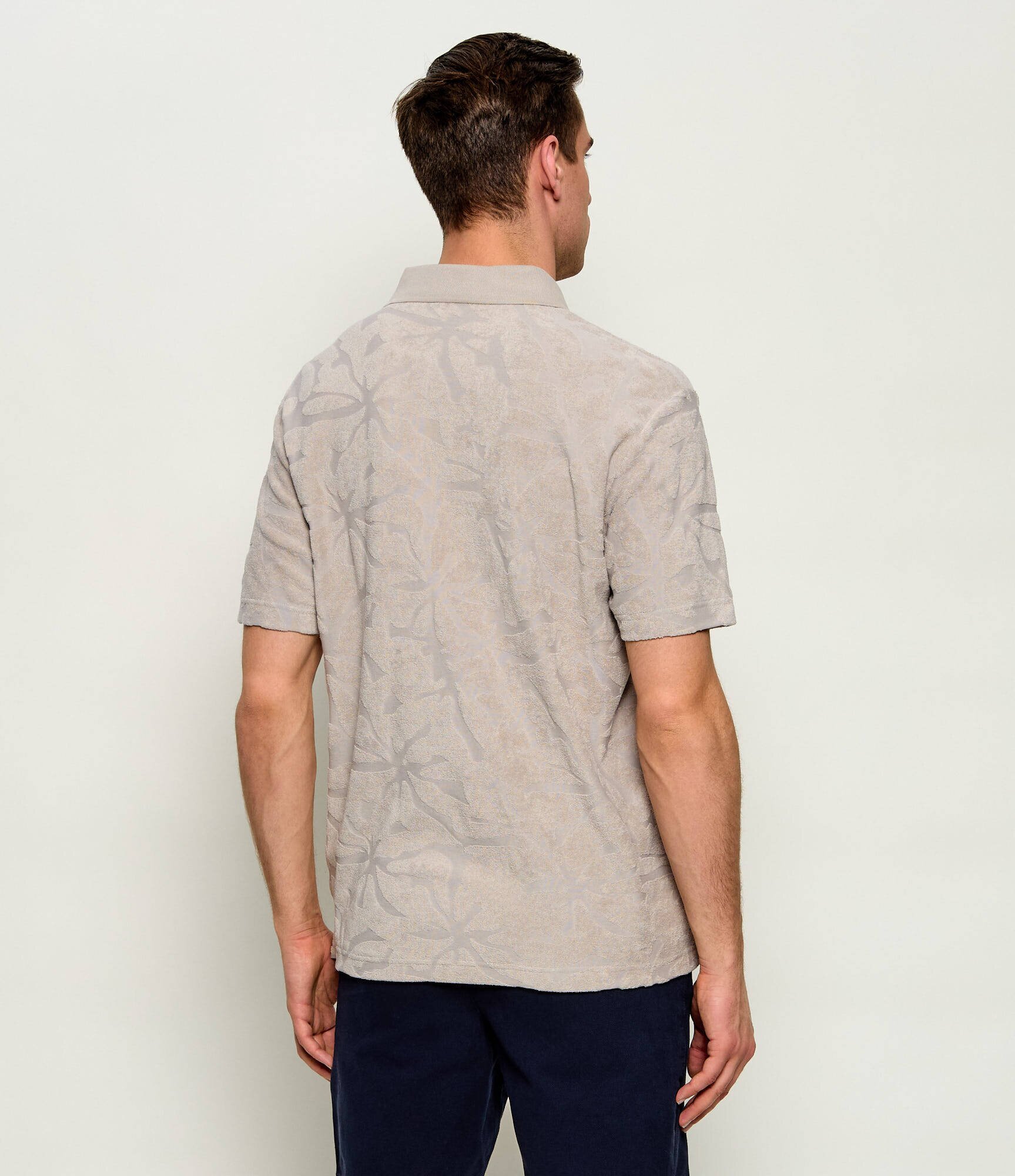 Boss Orange Polo Pe_Flower | Relaxed fit frotir