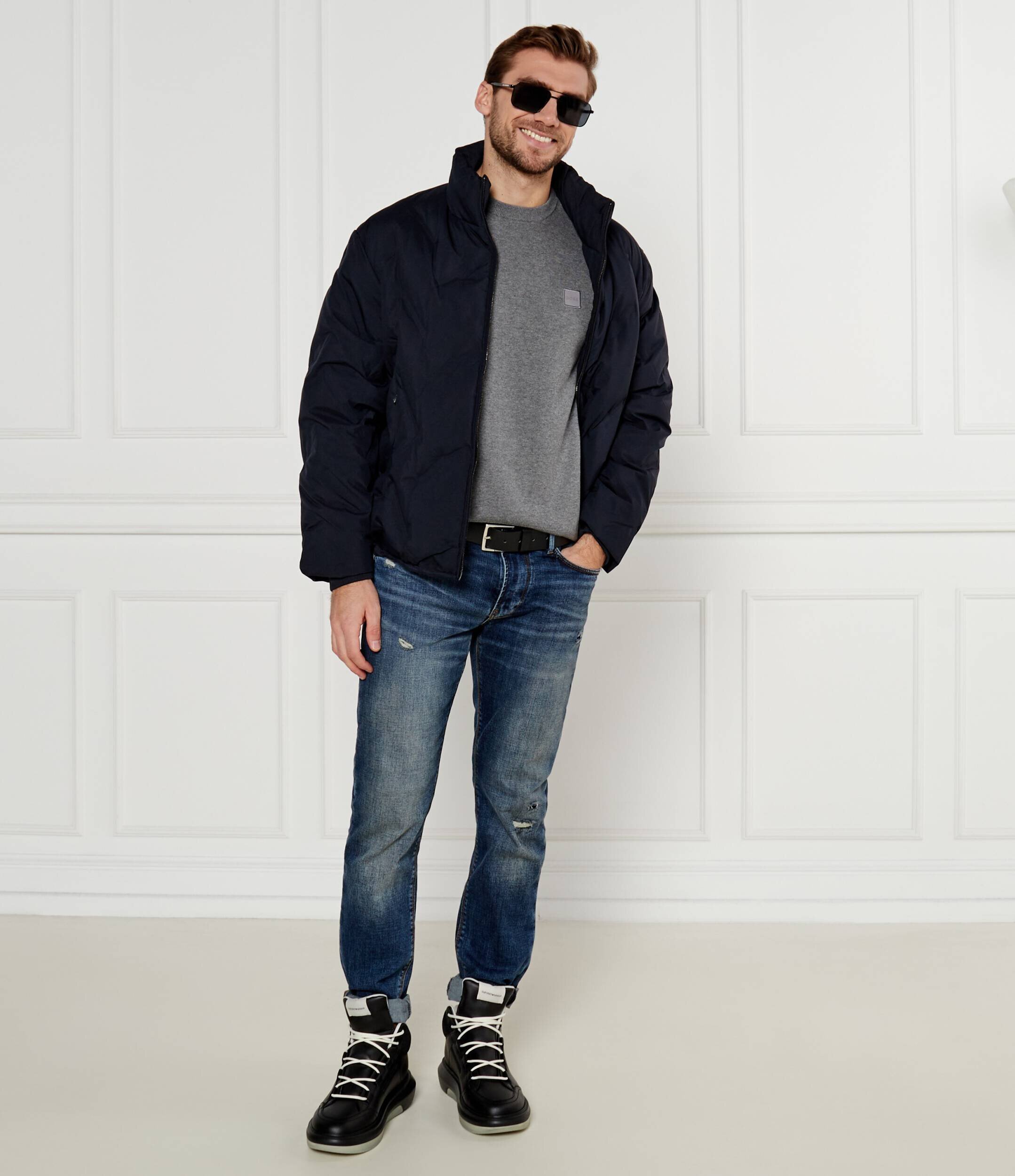 Boss Orange Pulover Kanovano | Regular Fit cu adaos de cașmir