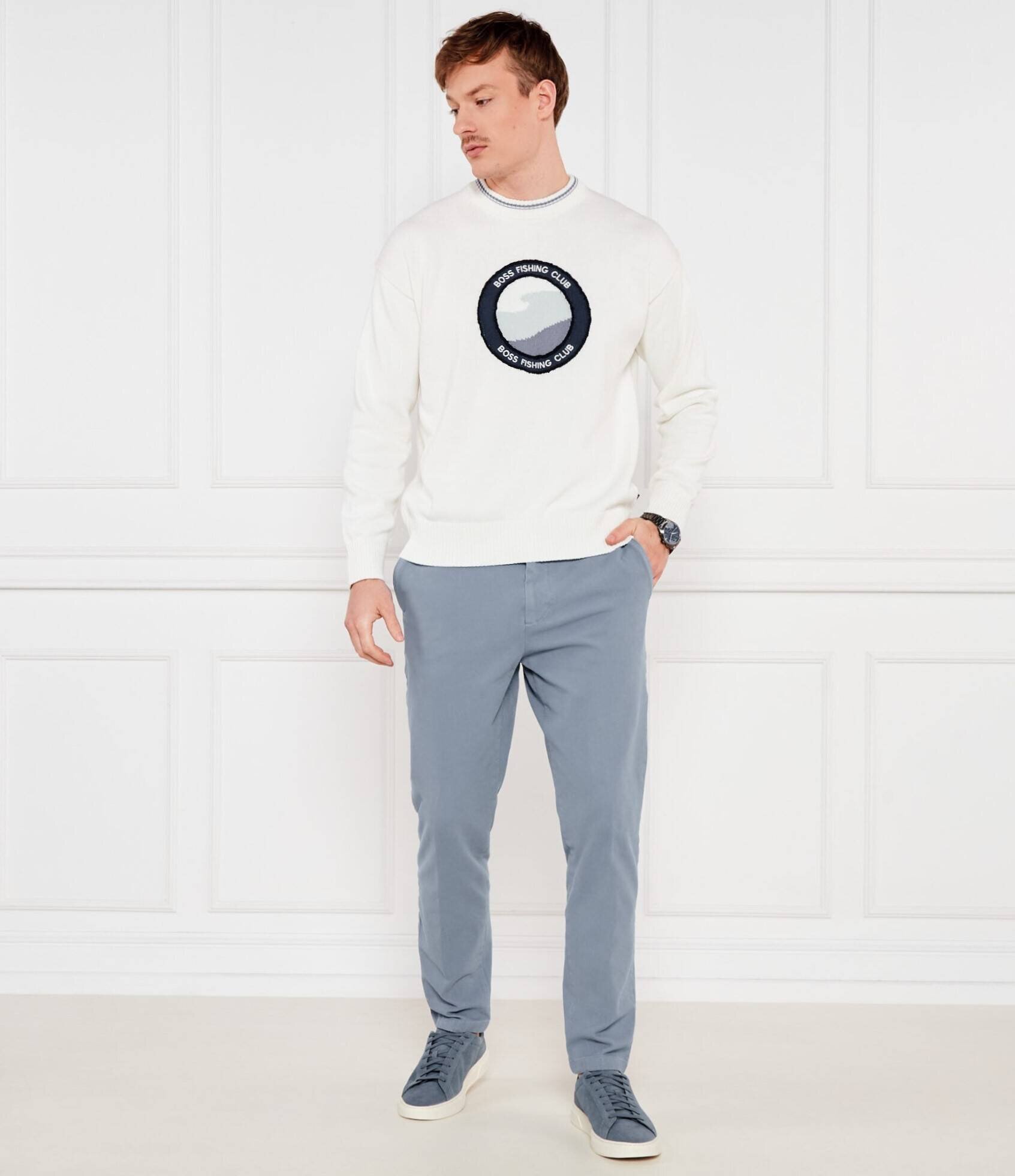 Boss Orange Pulover Klubfish | Loose fit
