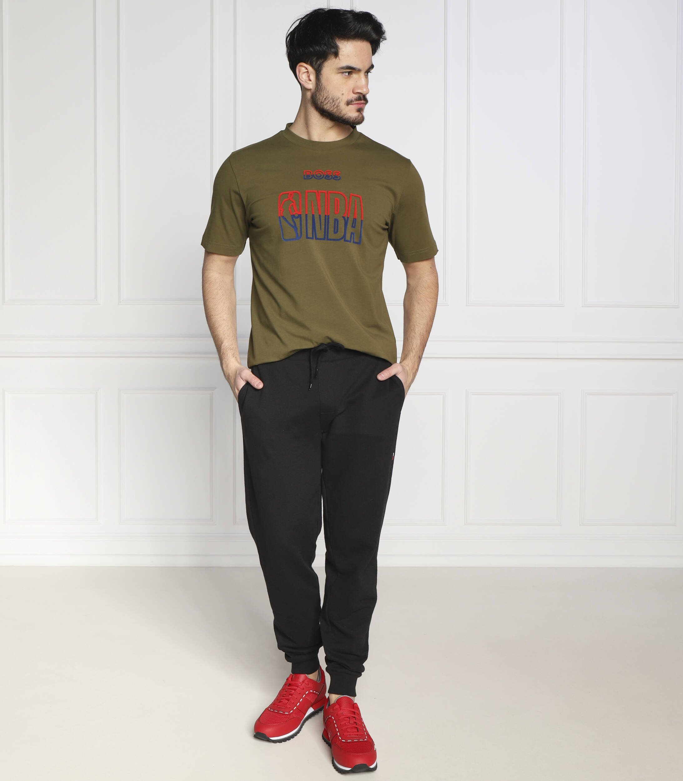 Boss Orange Tricou T_Basket_4 BOSS X NBA | Relaxed fit