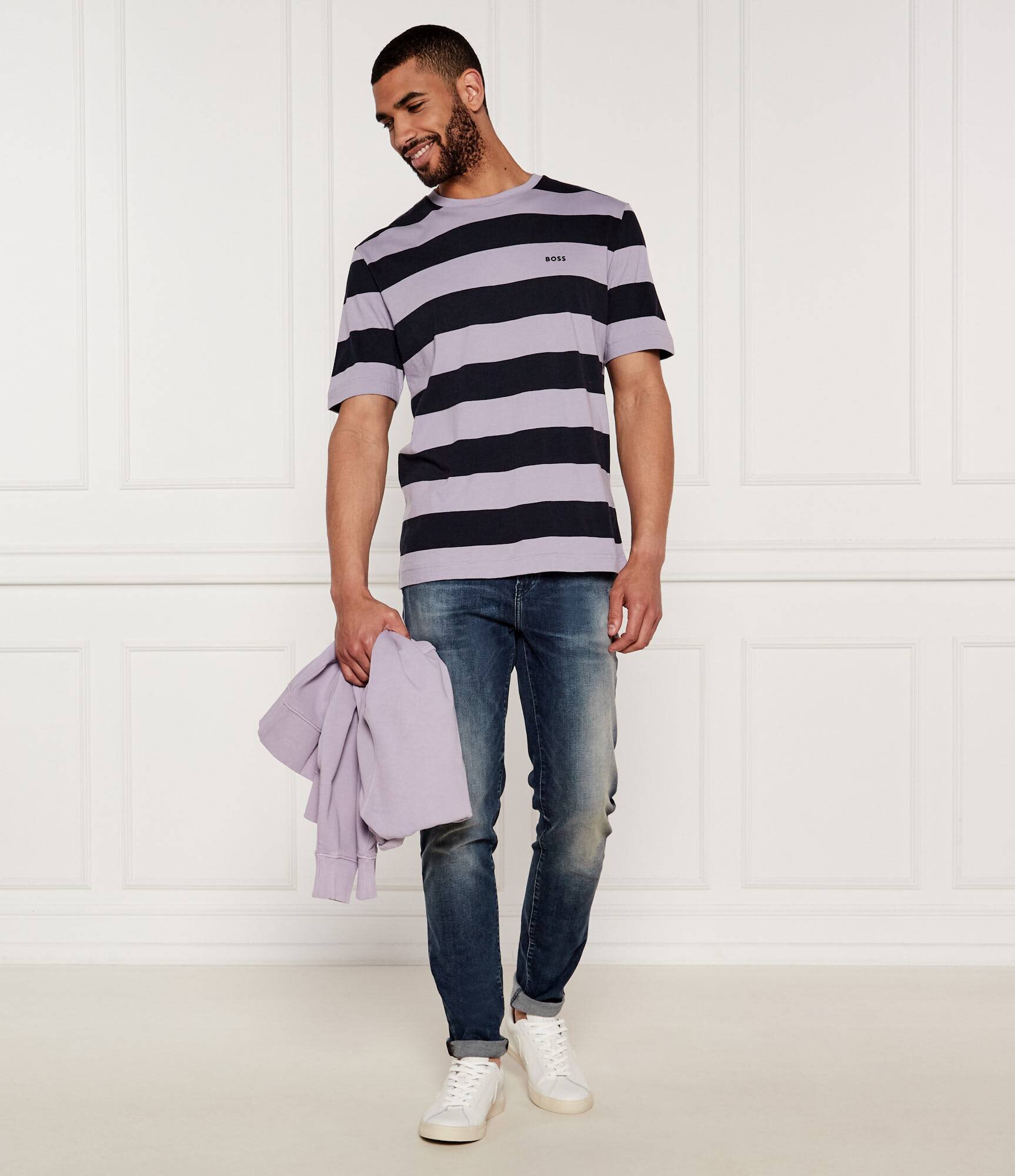 Boss Orange Tricou TalesStripe | Relaxed fit