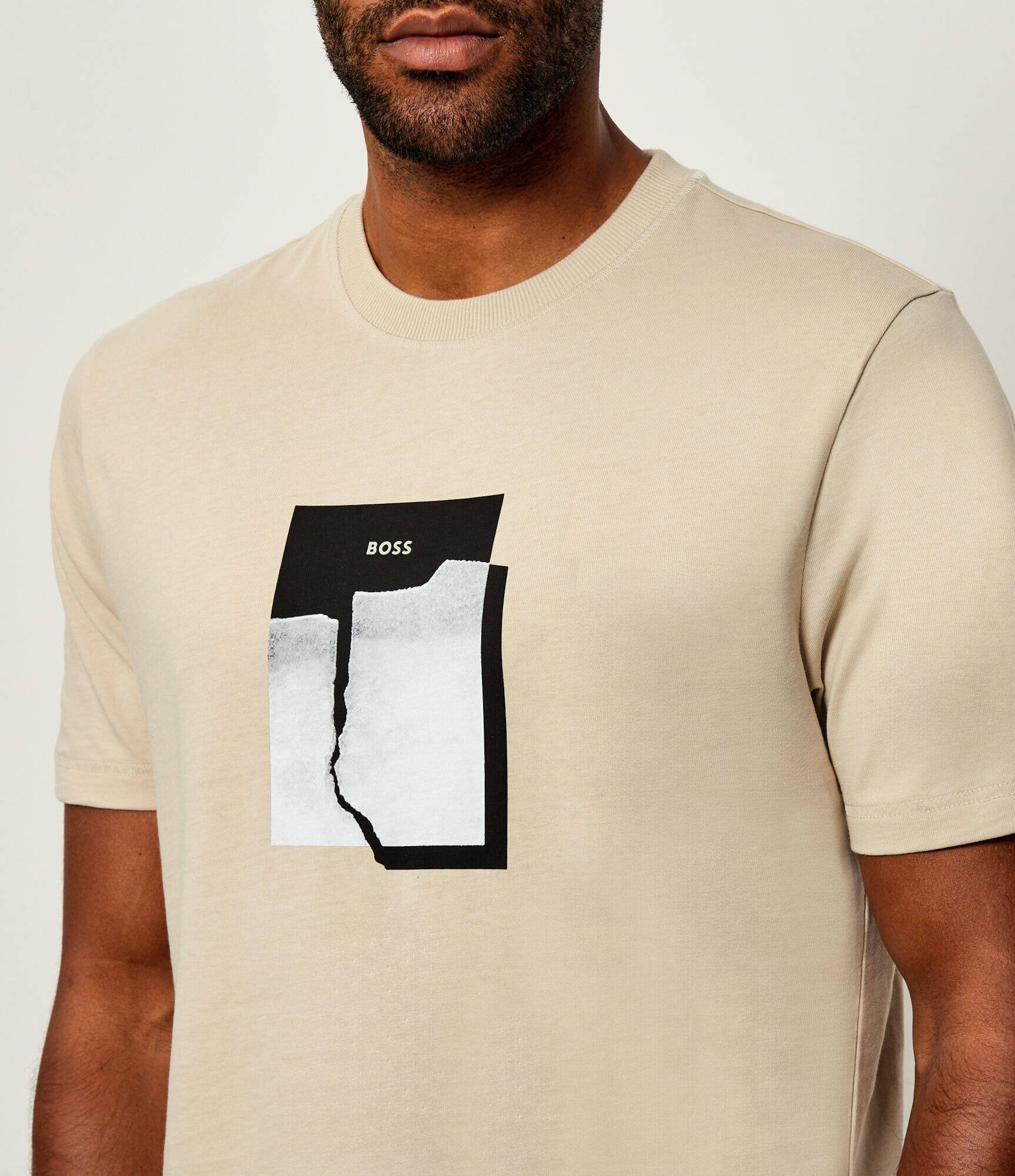Boss Orange Tricou Te_brokenic | regular fit