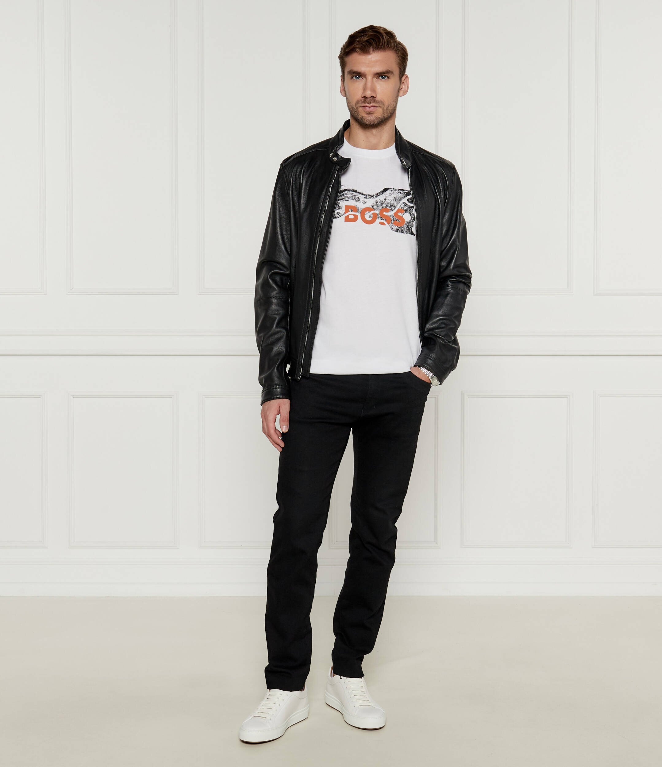 Boss Orange Tricou TE_BUILDING | Regular Fit