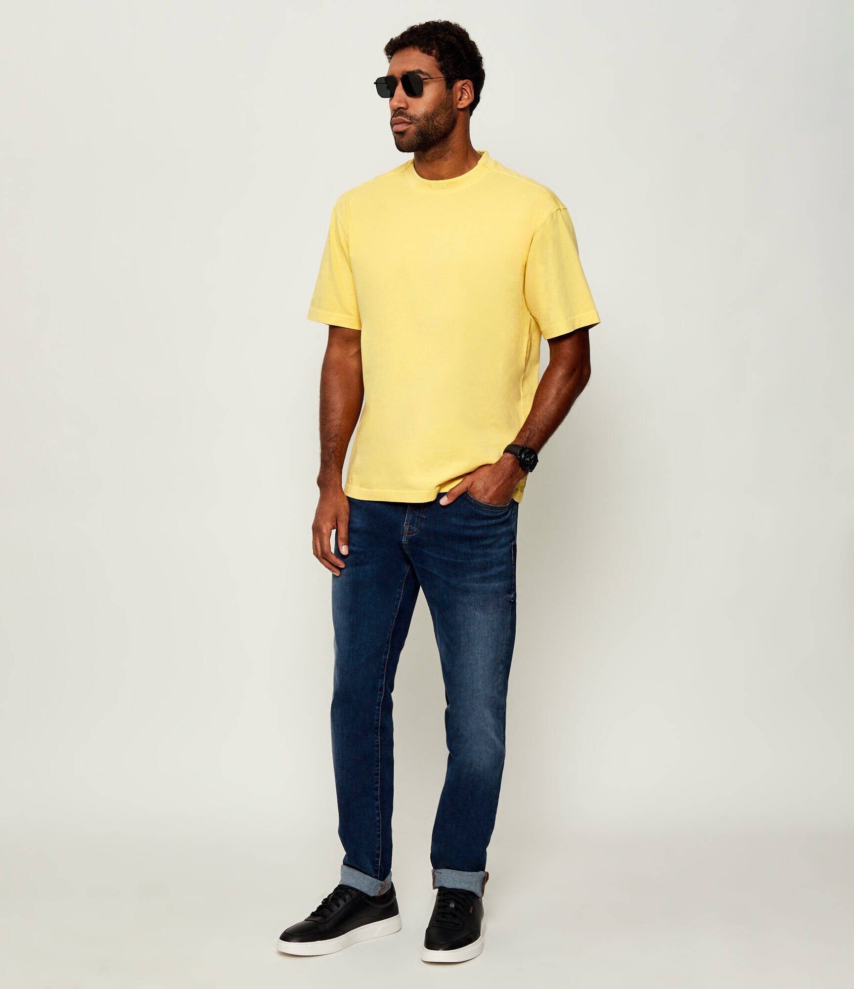 Boss Orange Tricou Te_Dye | Oversize fit