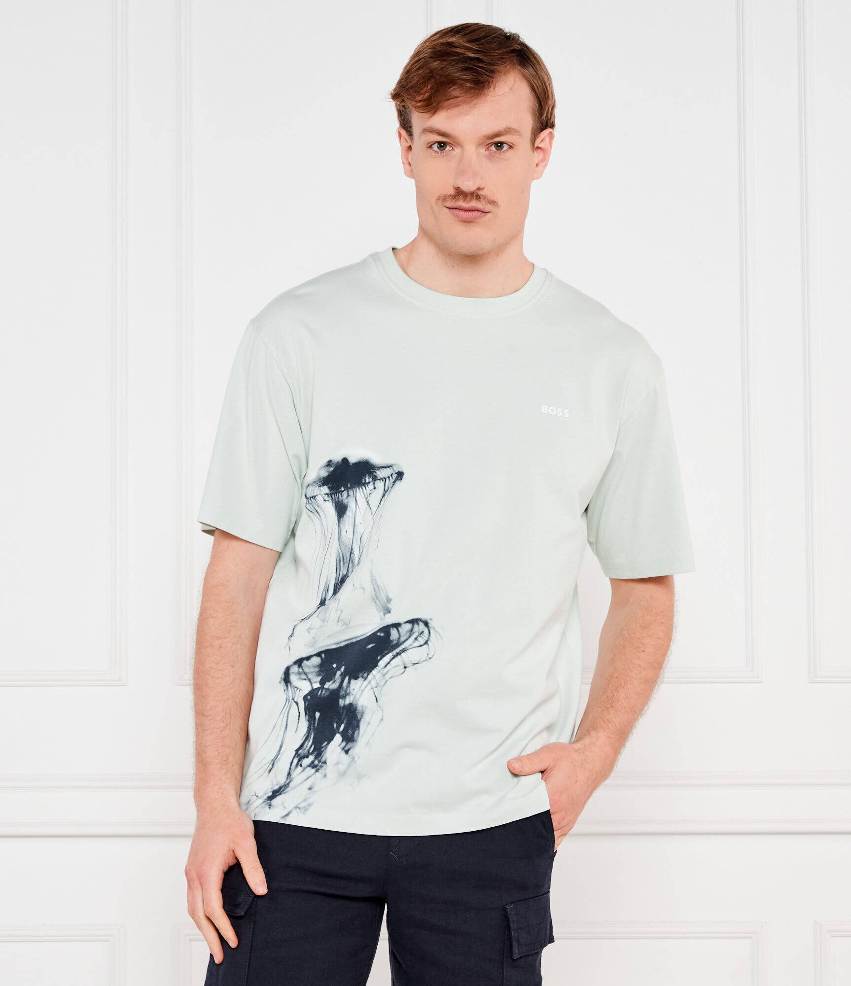 Boss Orange Tricou Te_Jellyfish | Relaxed fit