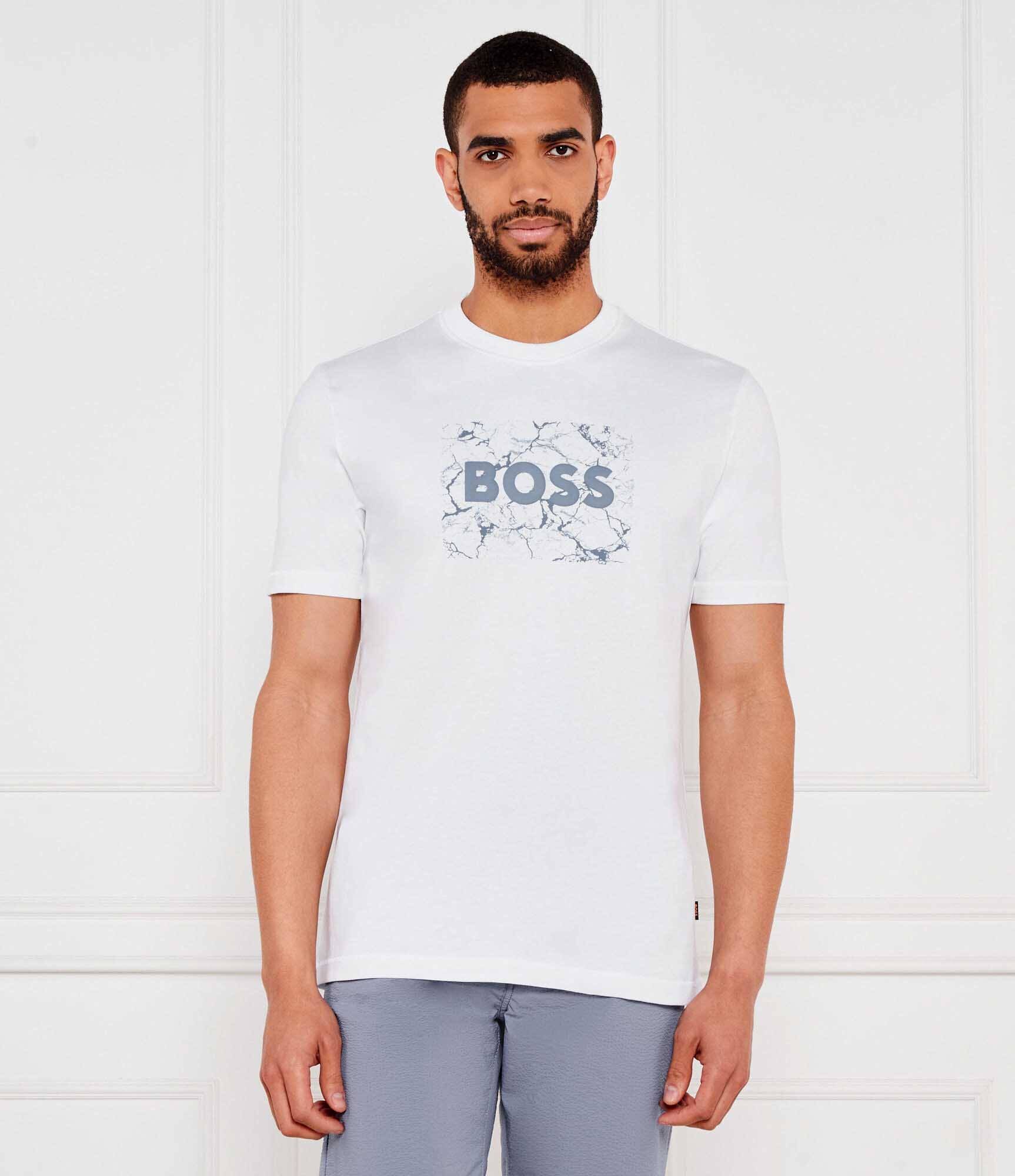 Boss Orange Tricou Te_logospace | Regular Fit