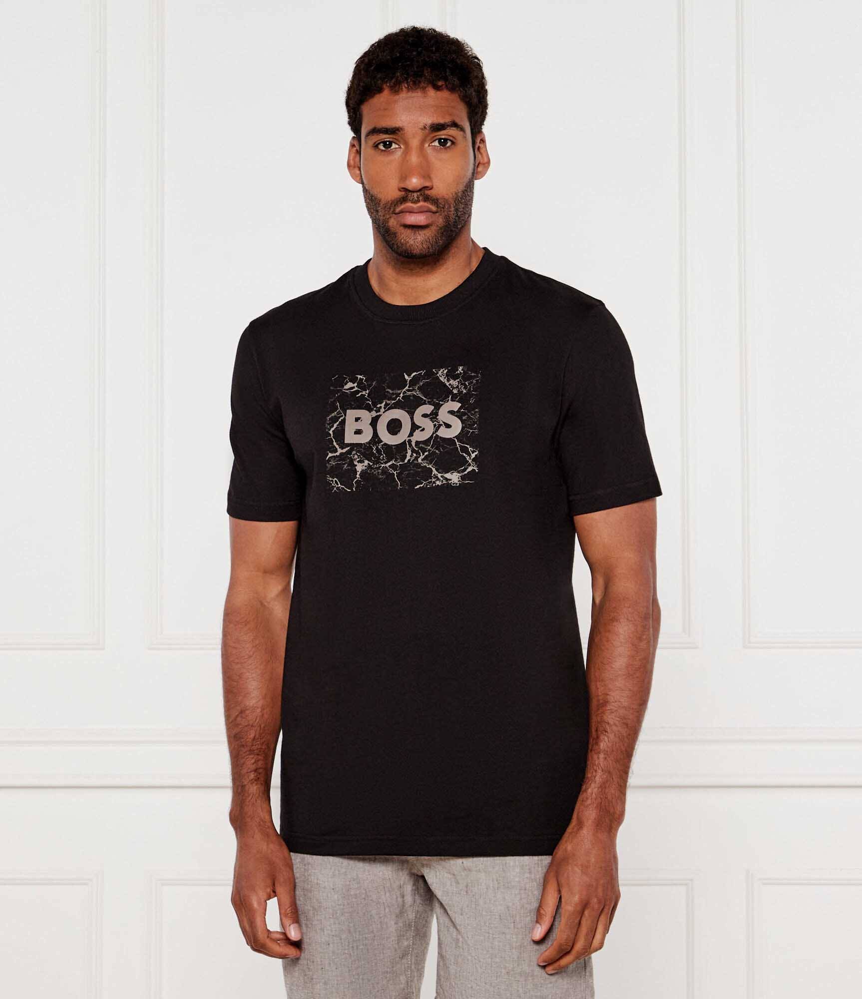 Boss Orange Tricou Te_logospace | Regular Fit