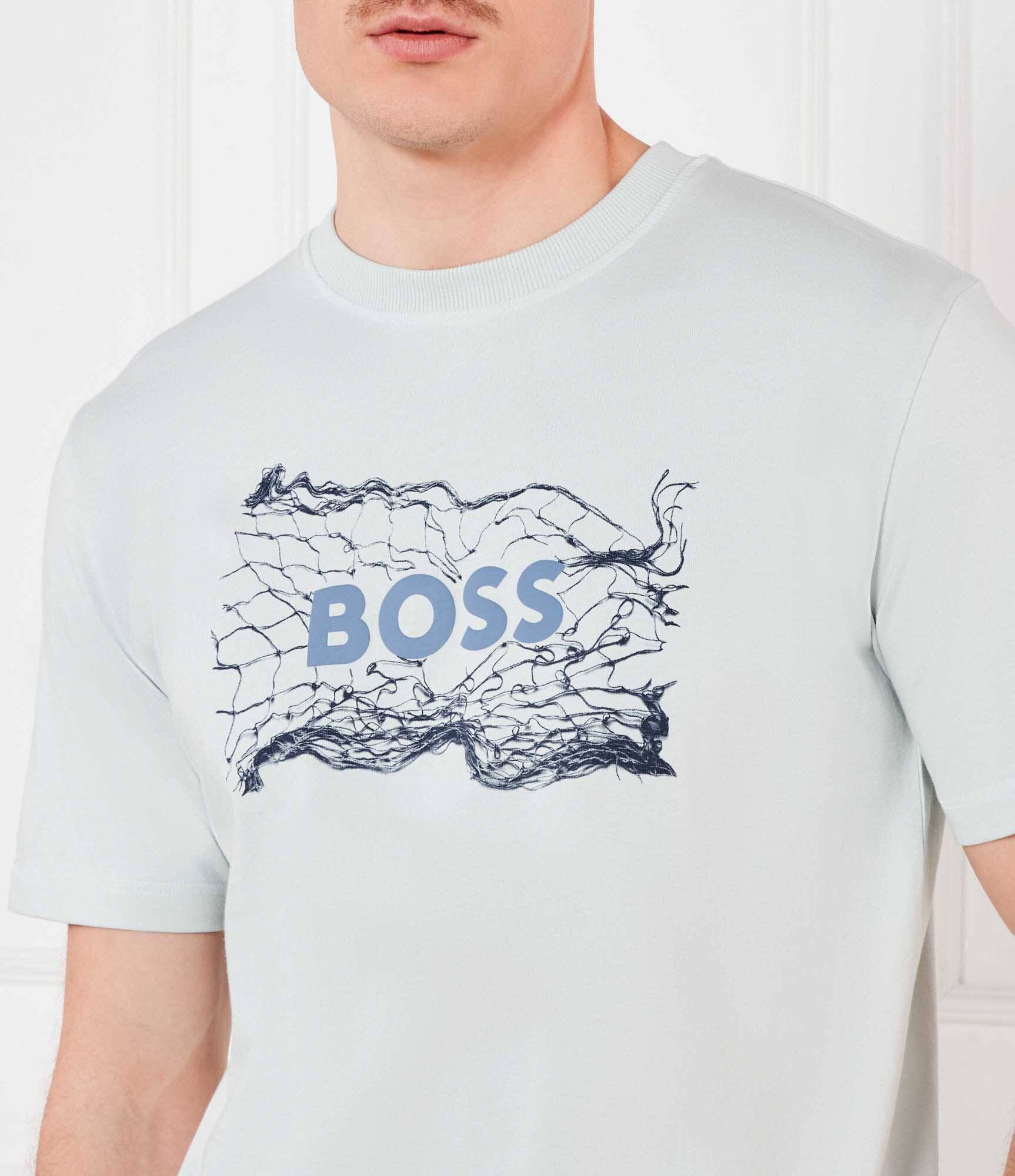 Boss Orange Tricou Te_logospace | Regular Fit