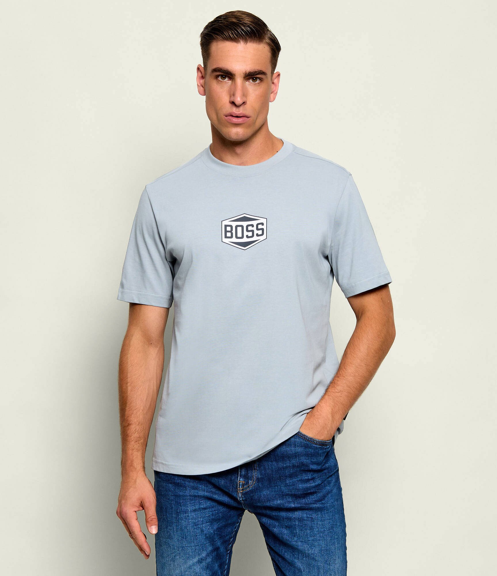 Boss Orange Tricou Te_LogoTape2 | regular fit