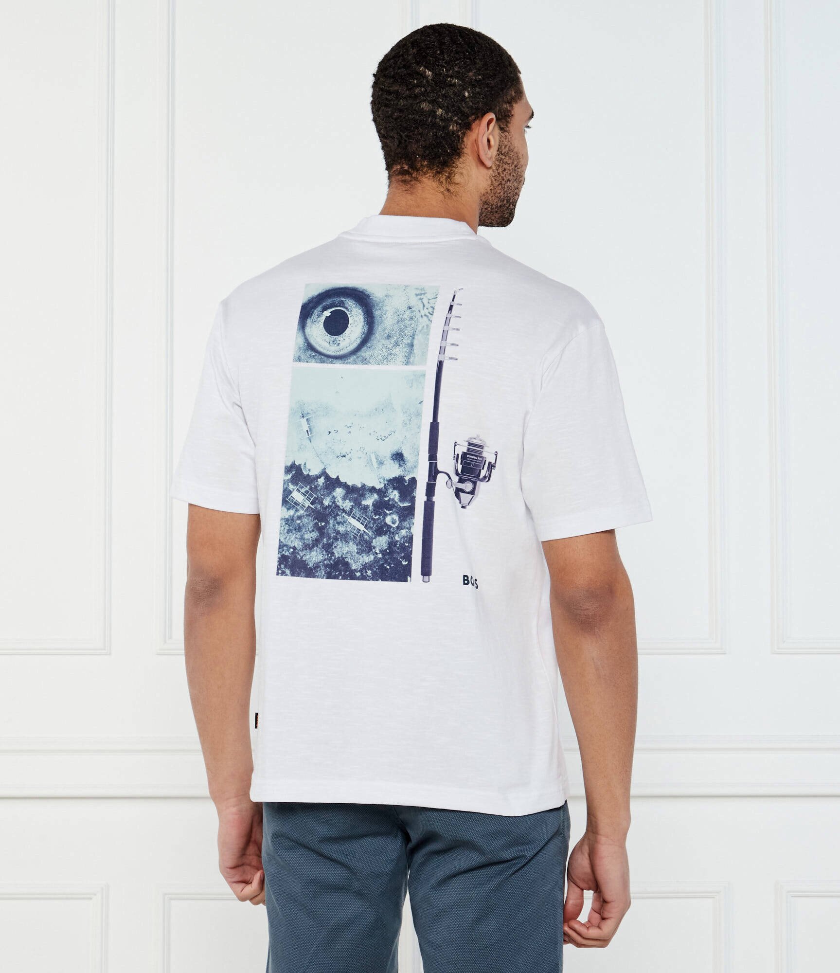 Boss Orange Tricou Te_numbers | Loose fit