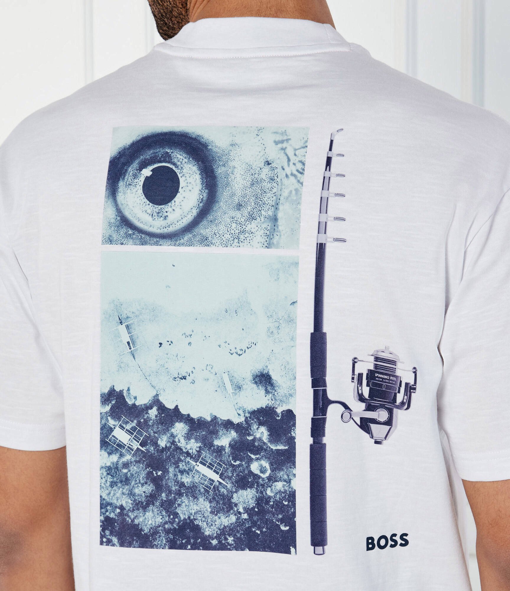 Boss Orange Tricou Te_numbers | Loose fit