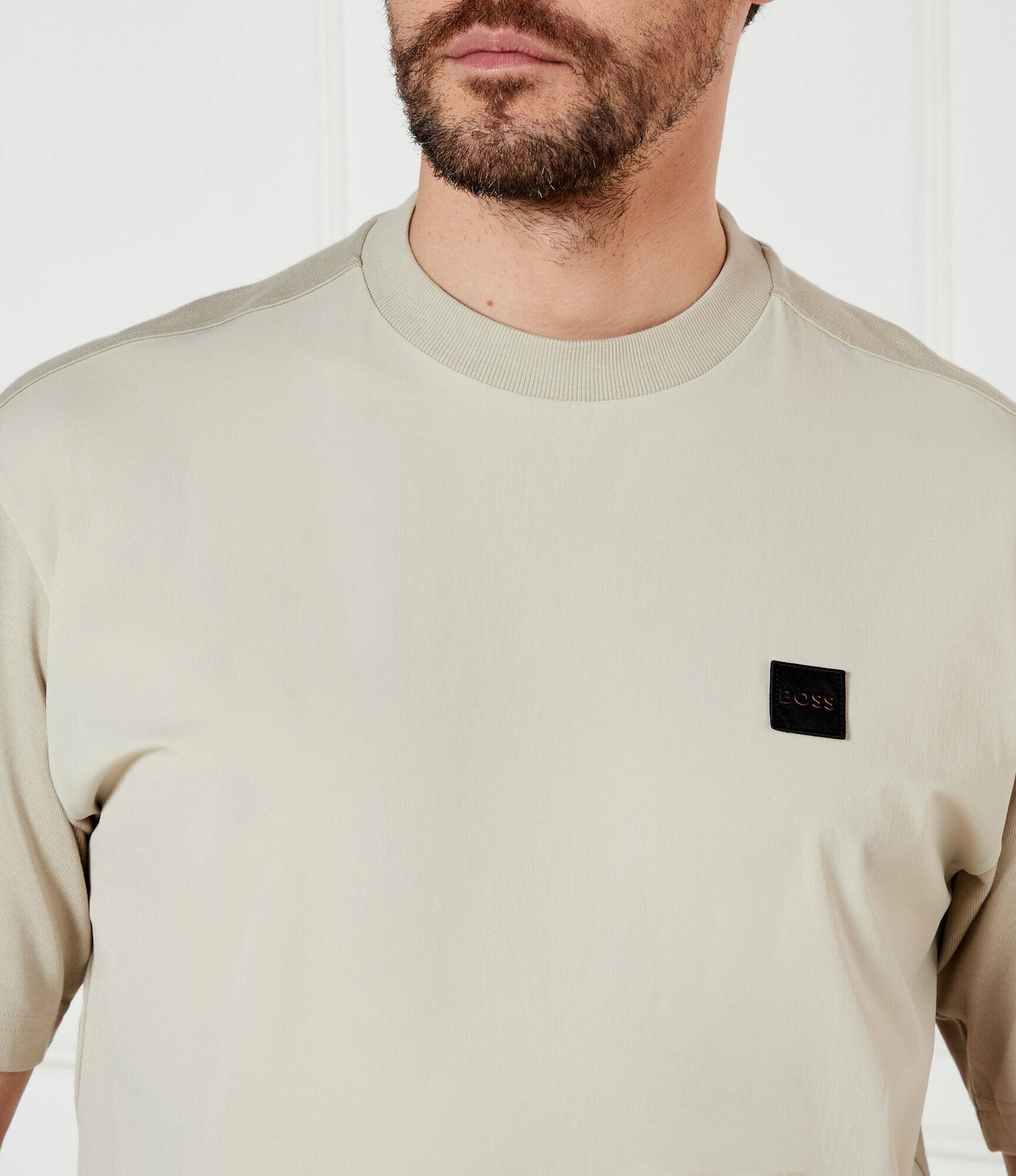Boss Orange Tricou Te_nylonfront | Relaxed fit