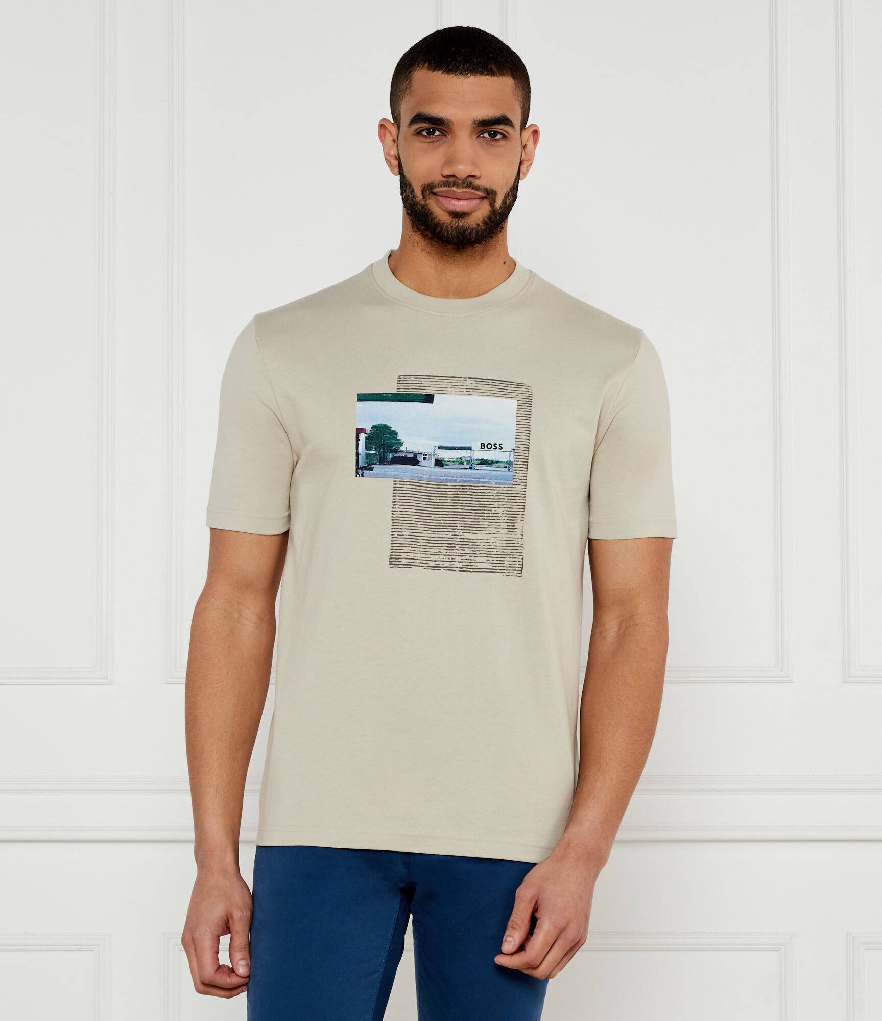 Boss Orange Tricou Te_ontheway | Regular Fit