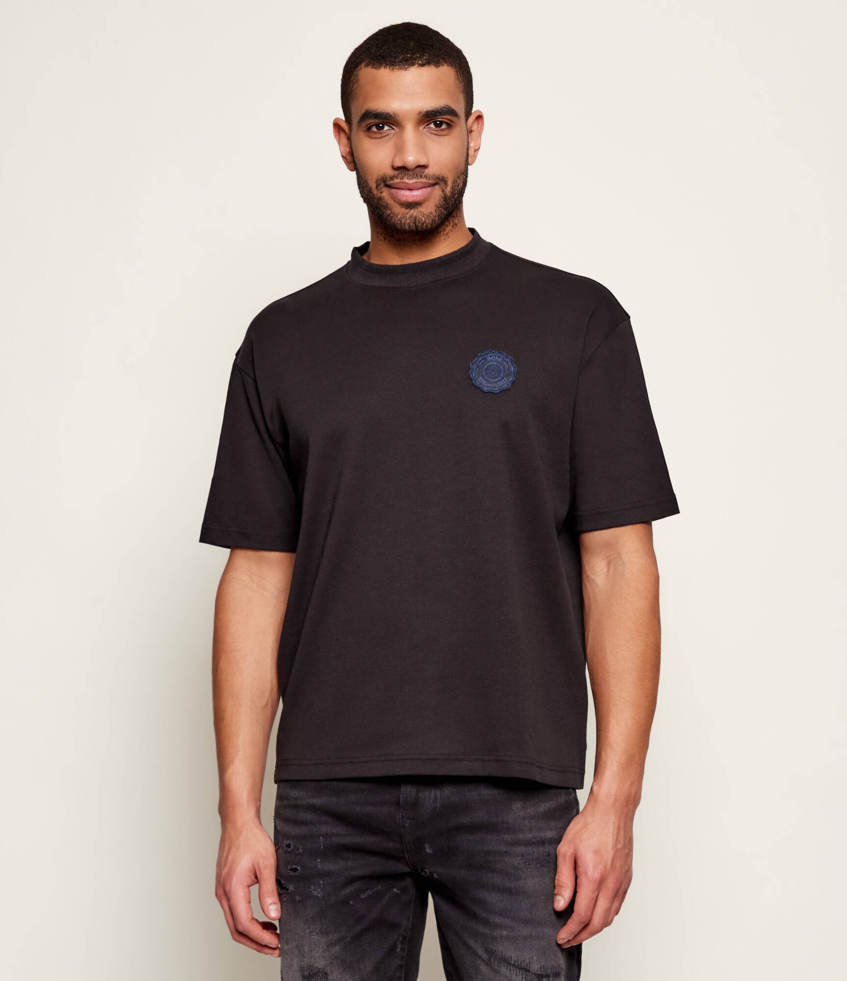Boss Orange Tricou Te_Varsity | Loose fit