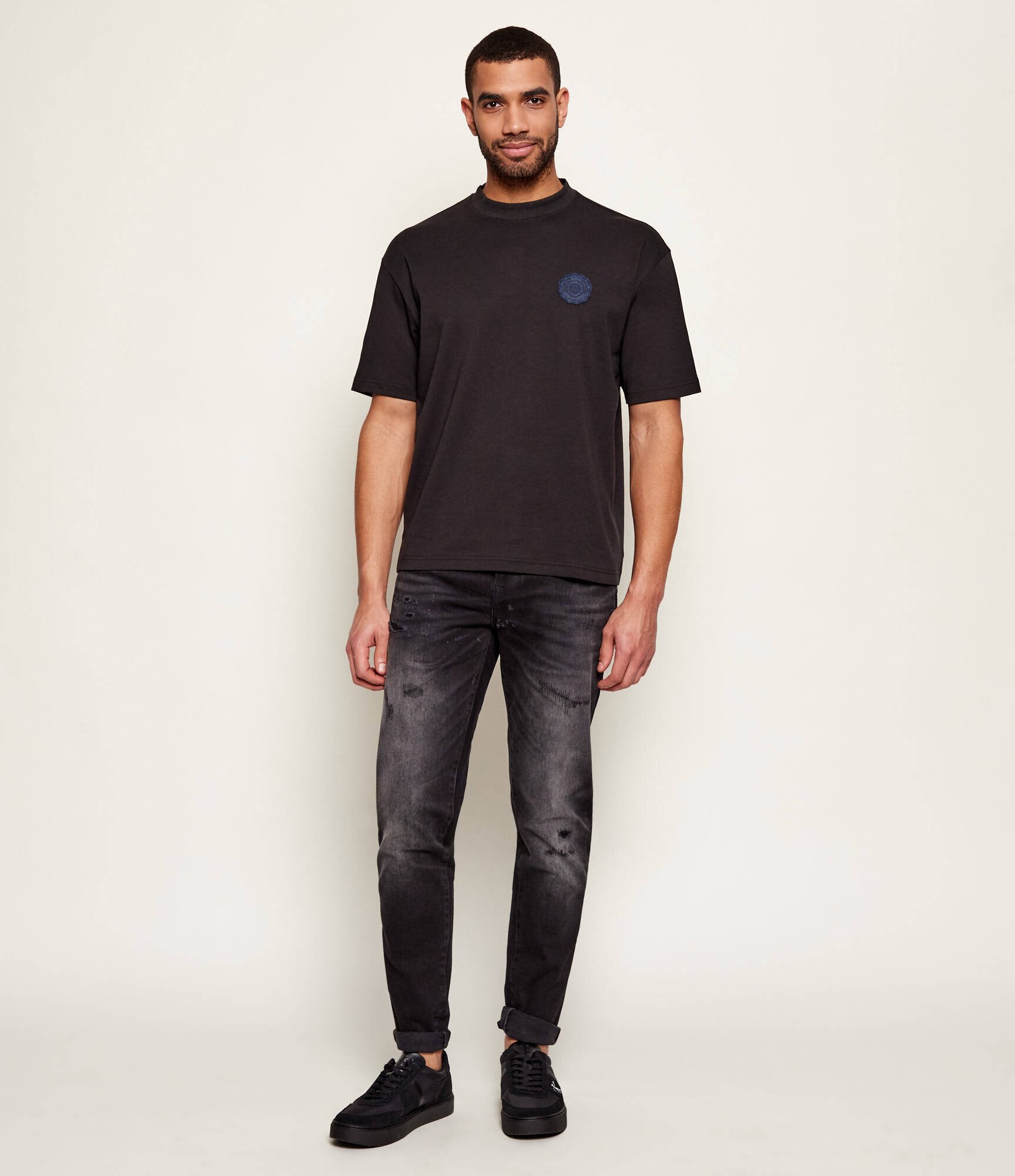Boss Orange Tricou Te_Varsity | Loose fit