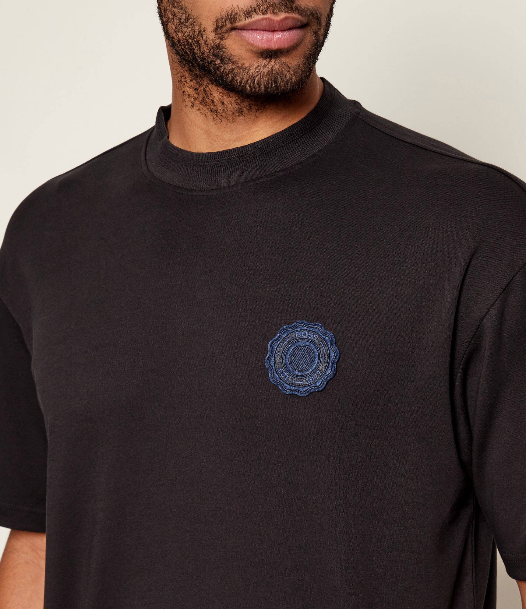 Boss Orange Tricou Te_Varsity | Loose fit