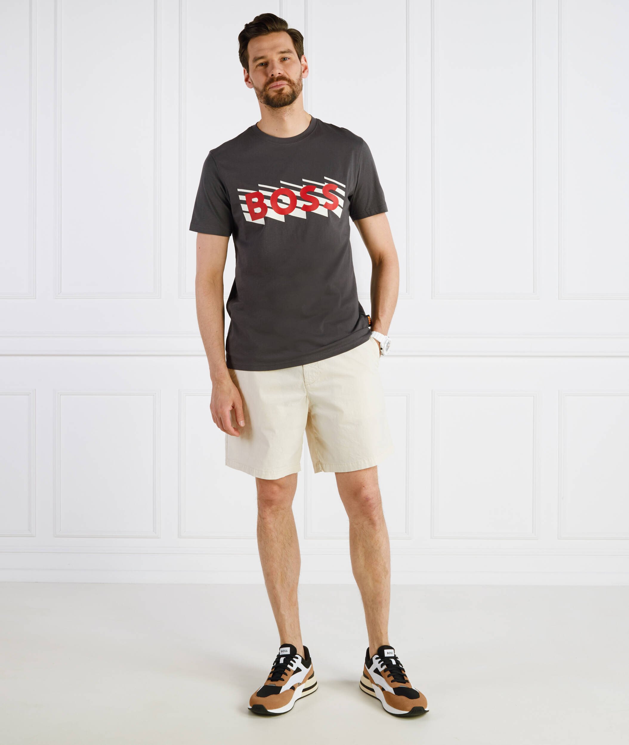 Boss Orange Tricou TEEBOSSRETE | Relaxed fit