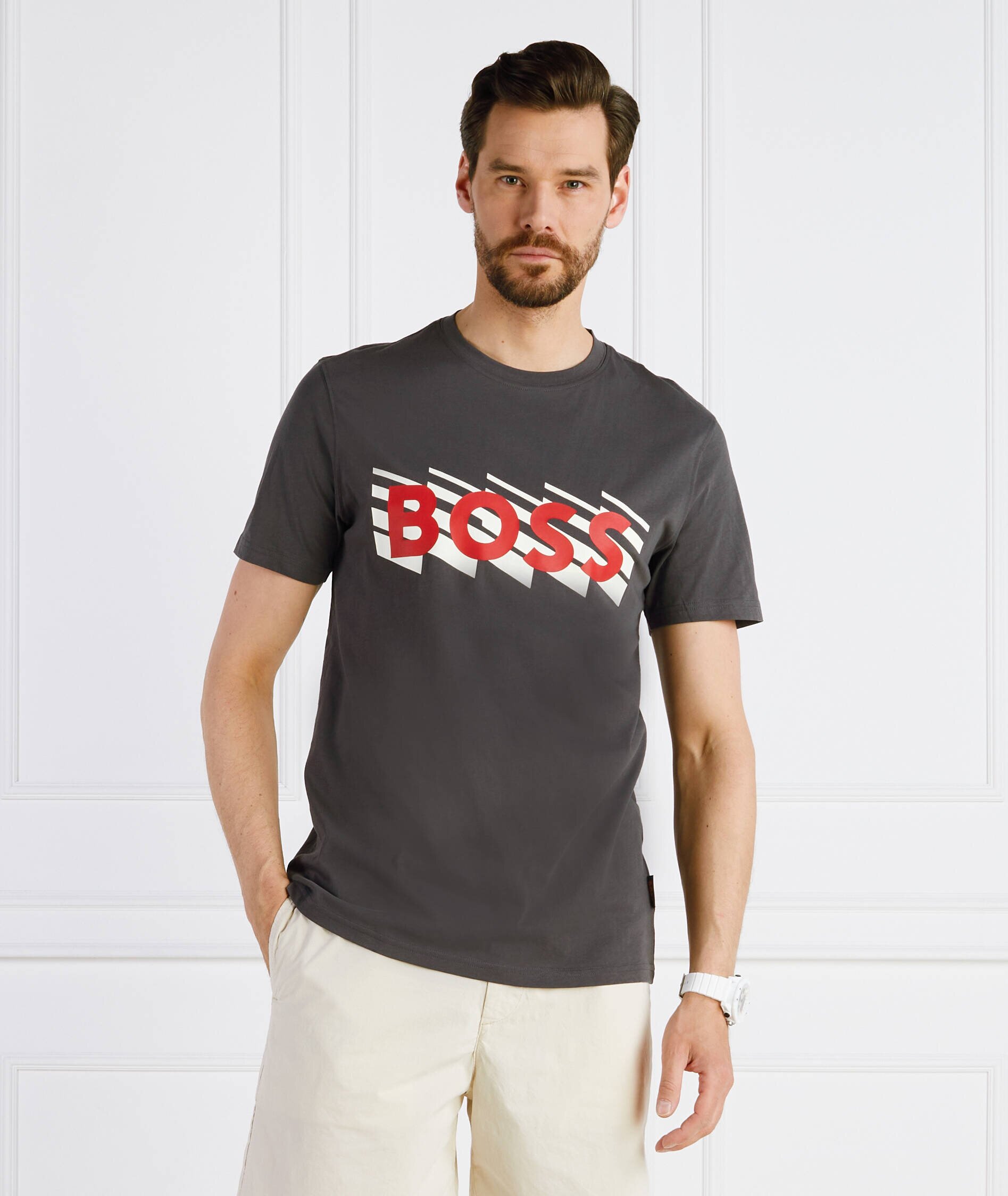 Boss Orange Tricou TEEBOSSRETE | Relaxed fit