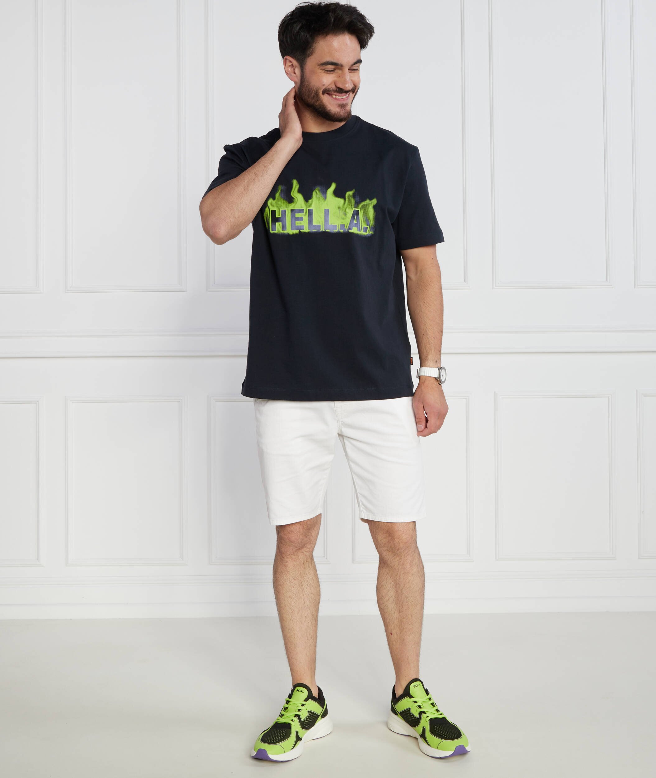 Boss Orange Tricou TeeFire | Oversize fit