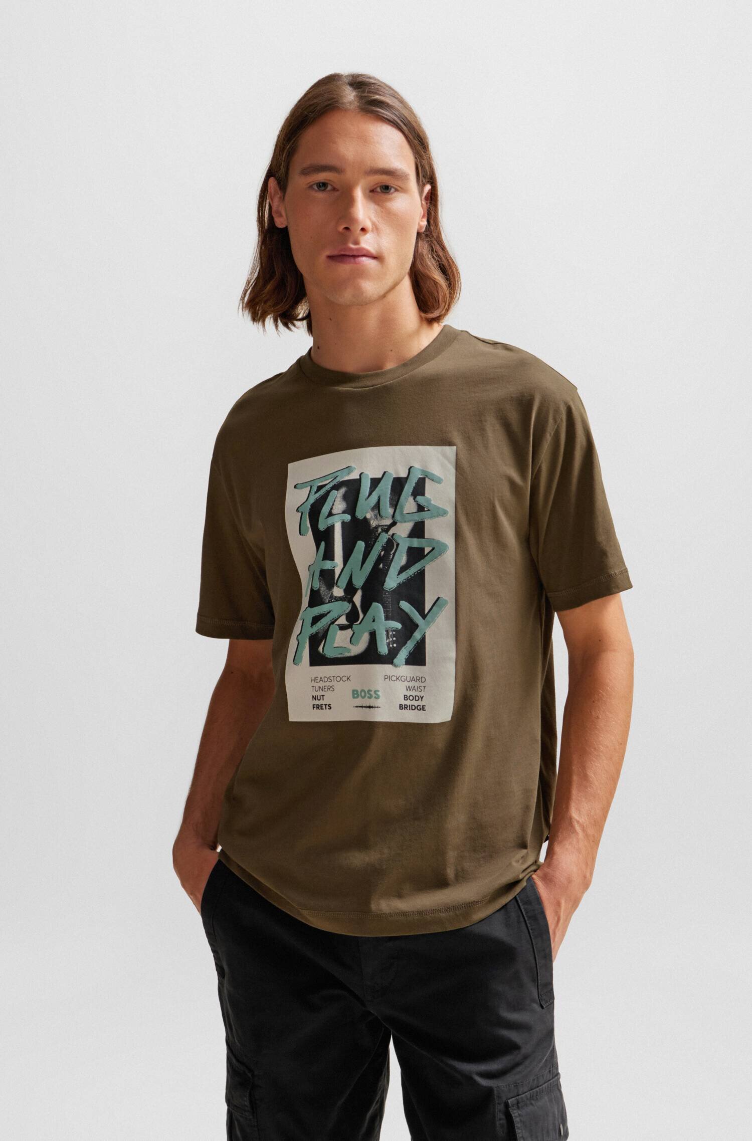 Boss Orange Tricou TeePantera | Regular Fit