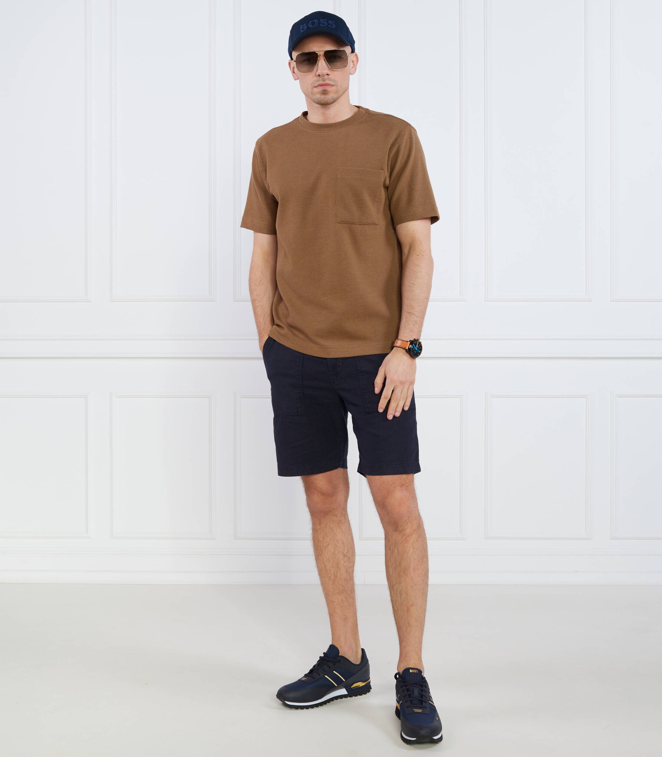 Boss Orange Tricou Tempestoshort | Relaxed fit