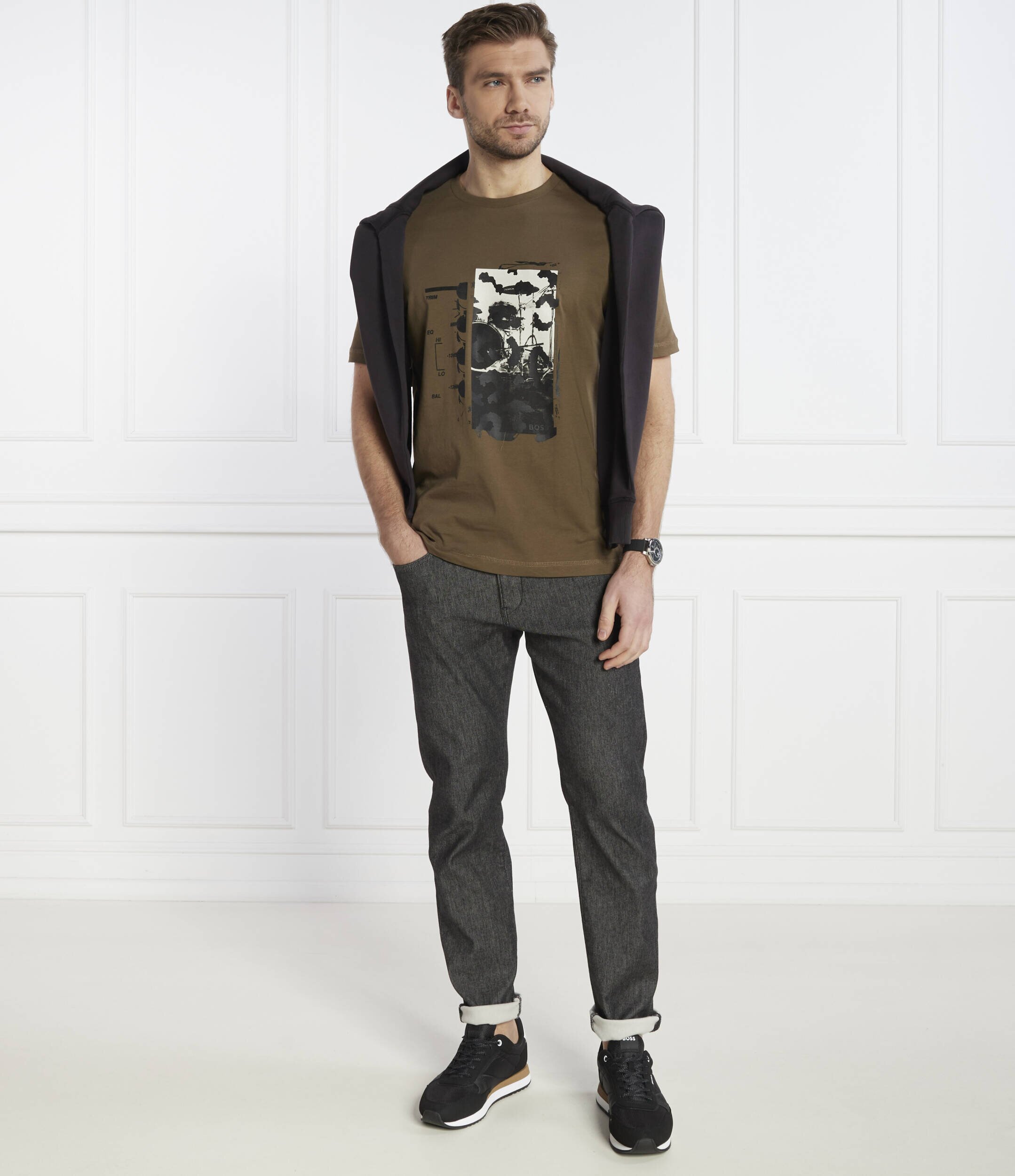 Boss Orange Tricou TeRetroLeo | Relaxed fit