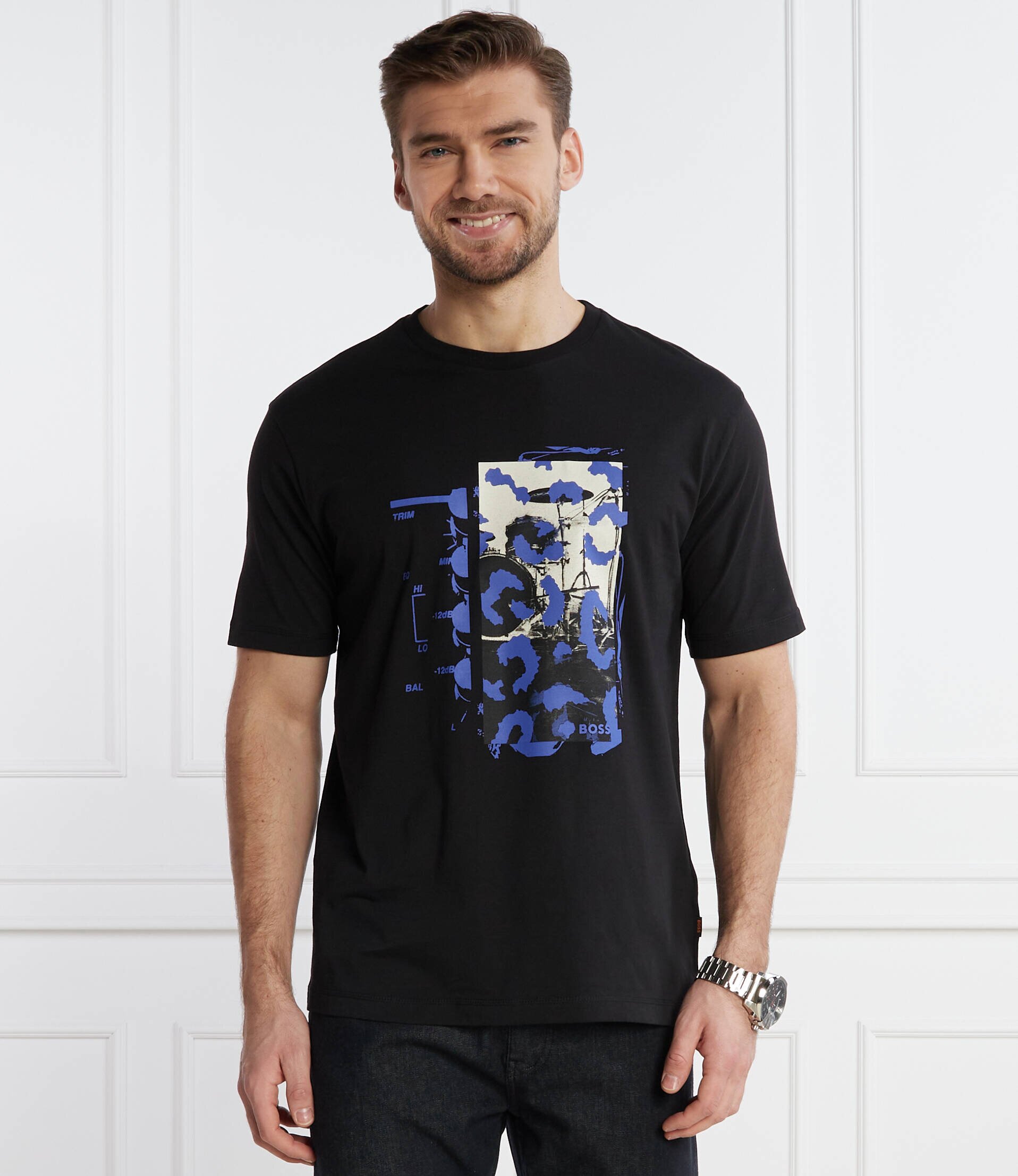 Boss Orange Tricou TeRetroLeo | Relaxed fit