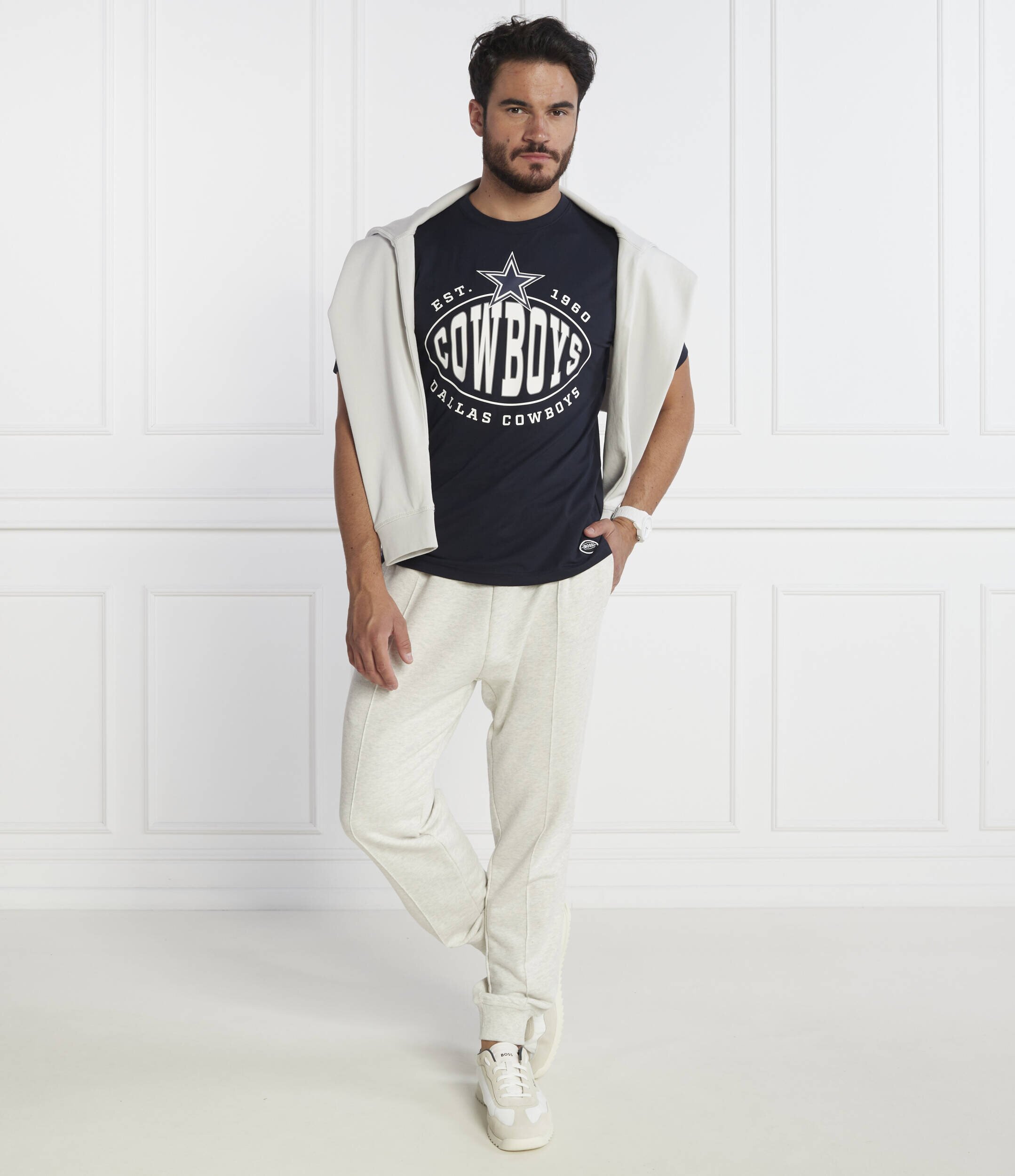 Boss Orange Tricou Trap NFL | Regular Fit